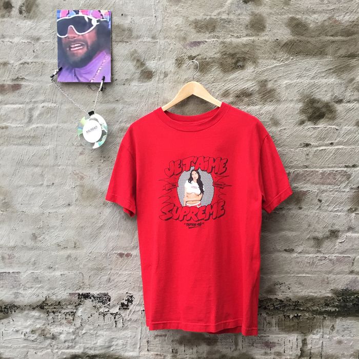 Supreme Je T'aime Supreme Tera Patrick Tee Shirt Red M | Grailed