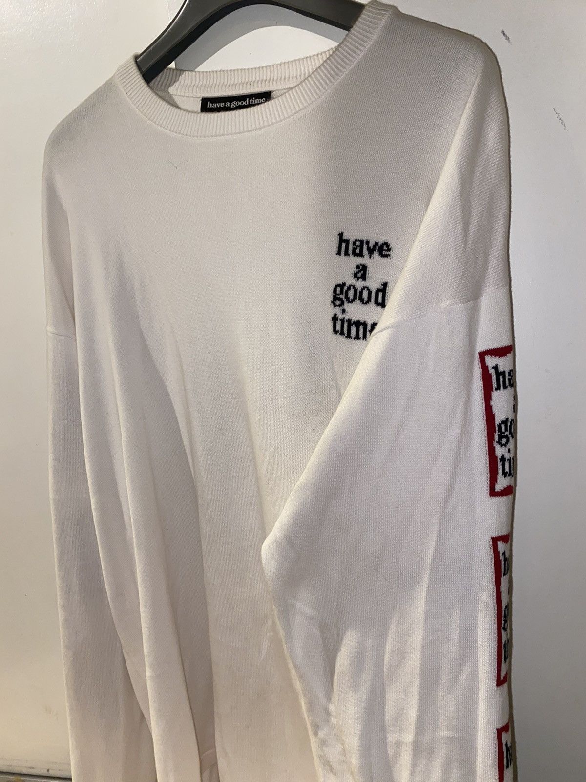 Beams Plus × Have A Good Time Rare Beams Plus x Have A Good Time Knit  Sweater | Grailed