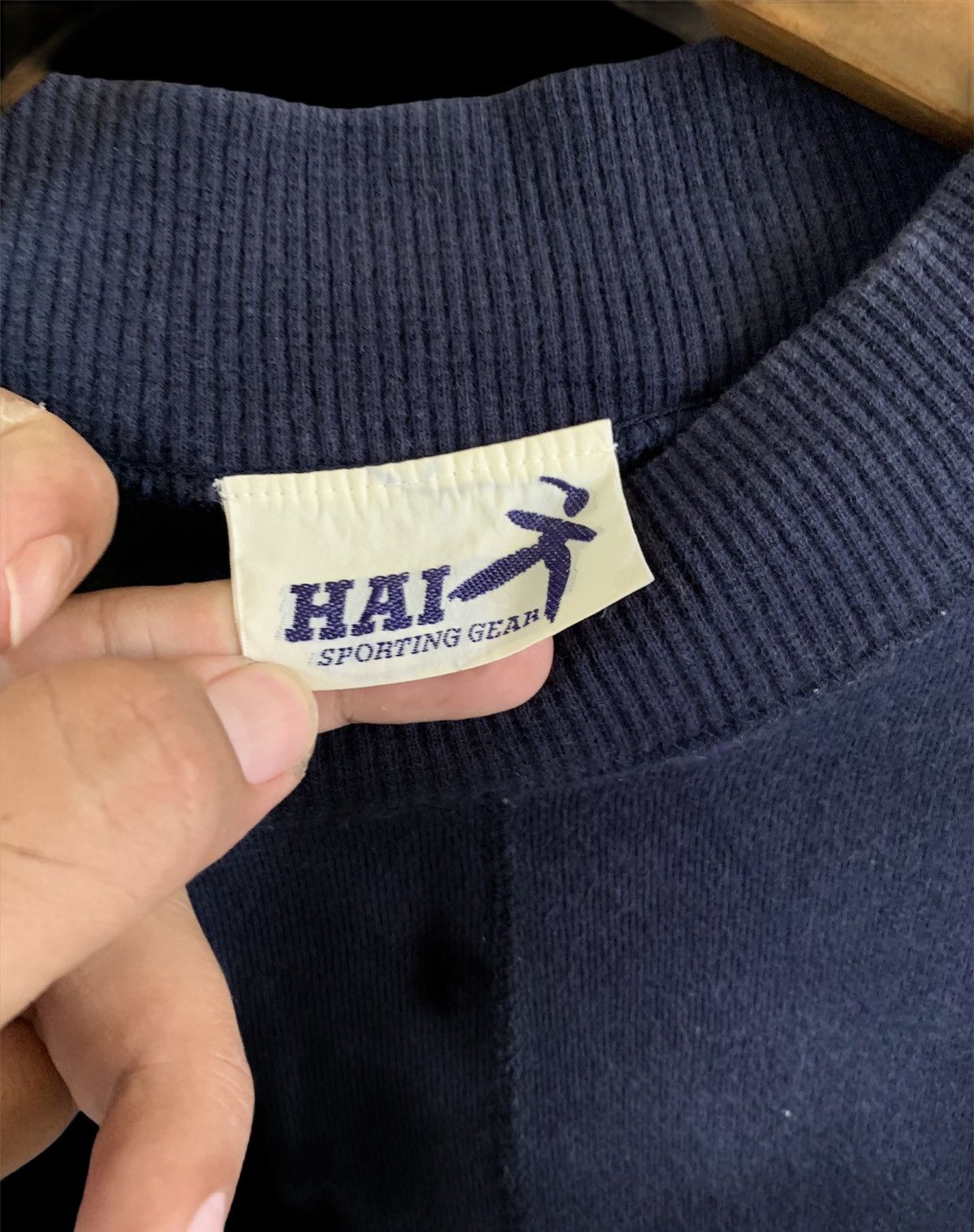 Hai Sporting Gear × Issey Miyake × Japanese Brand vintage hai sporting gear plain sweatshirt sun faded Size US M / EU 48-50 / 2 - 3 Thumbnail