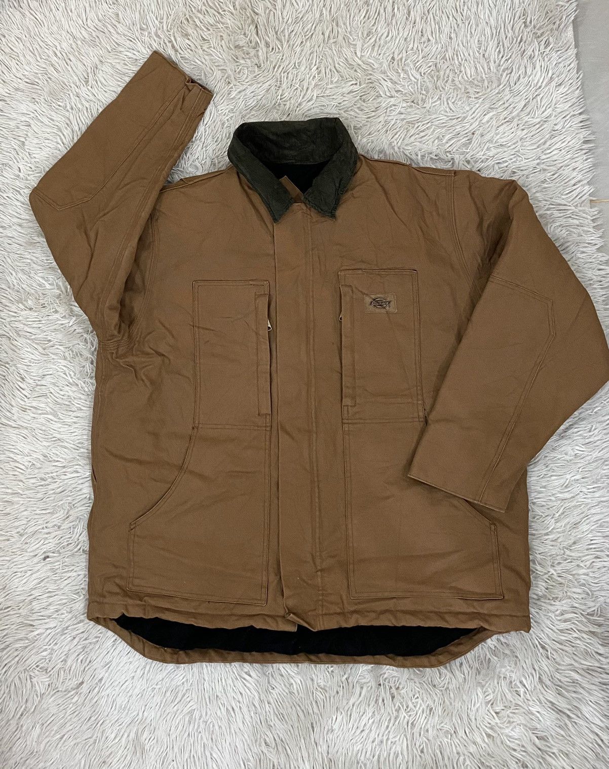 Vintage Dickies Workwear Chore Jacket Blanket Lined