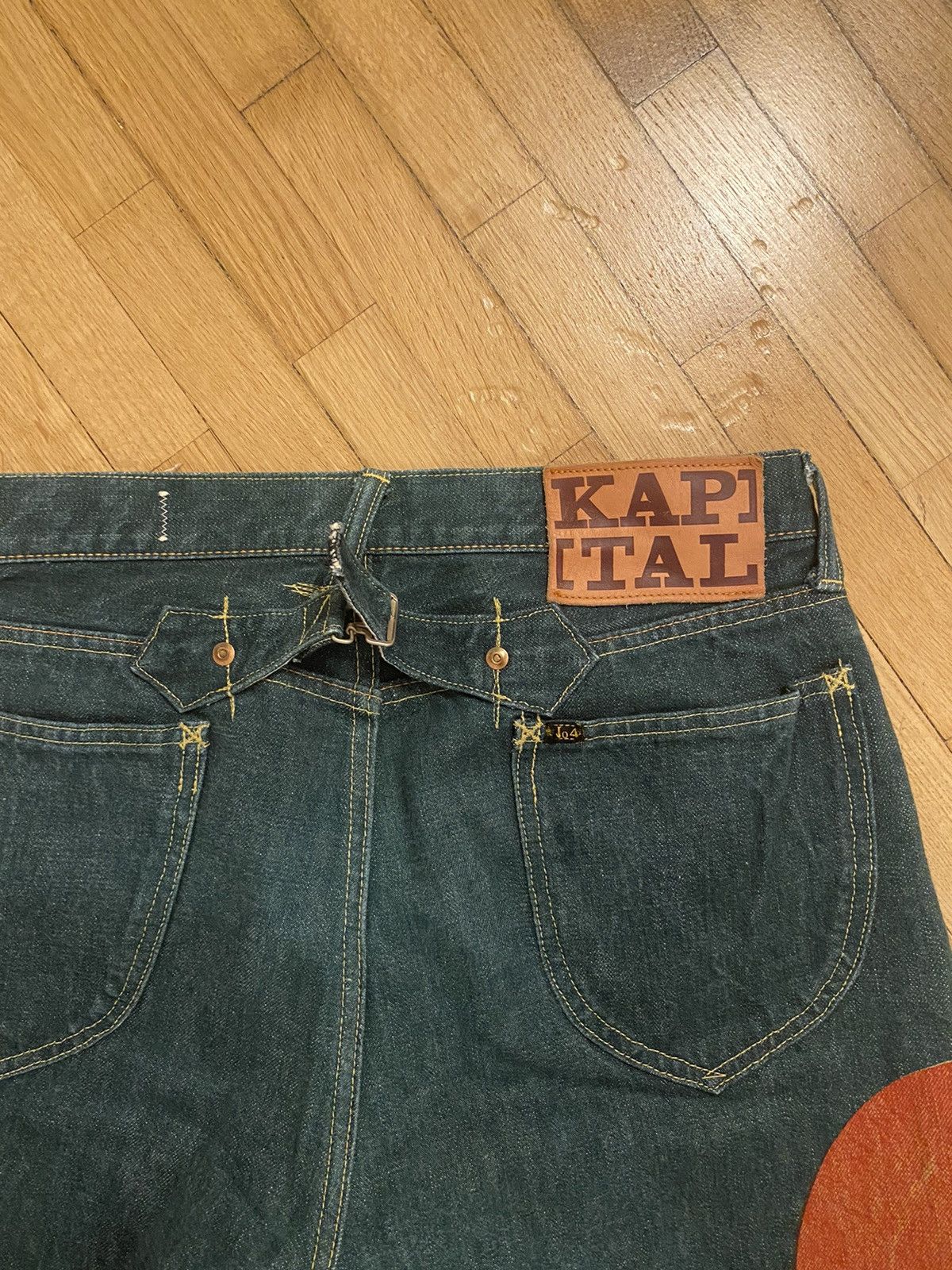 Kapital Kapital Indigo Red Spot Denim Size US 32 / EU 48 - 4 Thumbnail