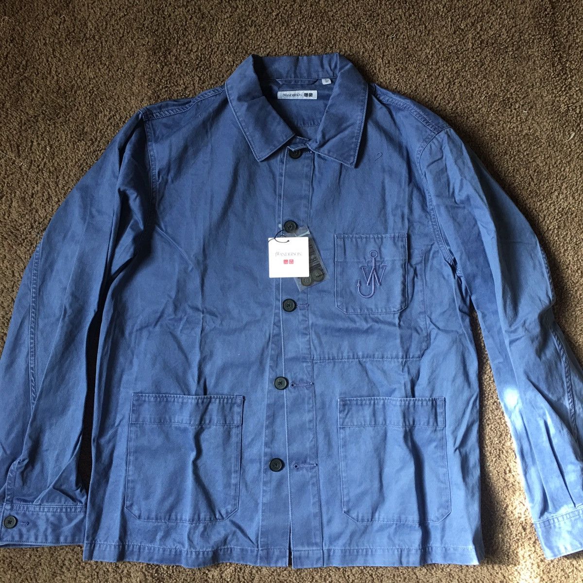 Jw anderson x uniqlo Workwear dye logo Jacket DELETEING SOON