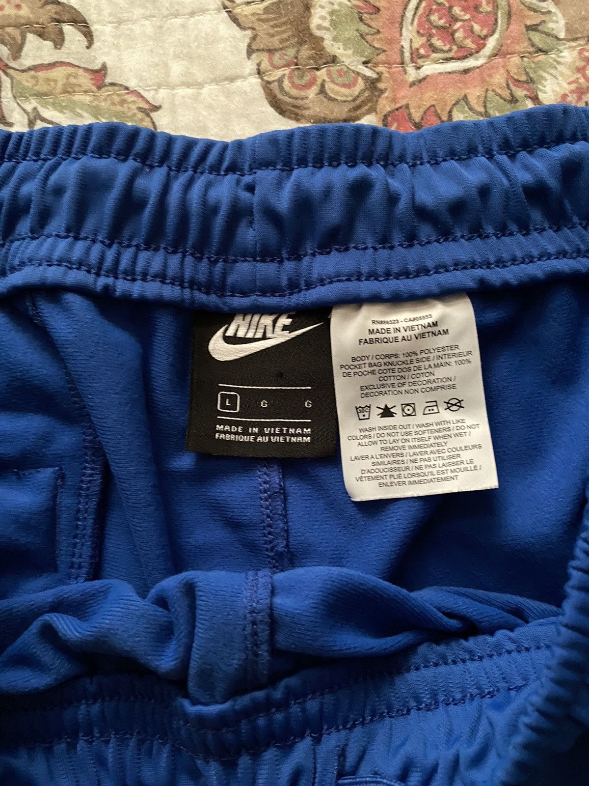 Nike Nike blue joggers Size US 34 / EU 50 - 2 Thumbnail