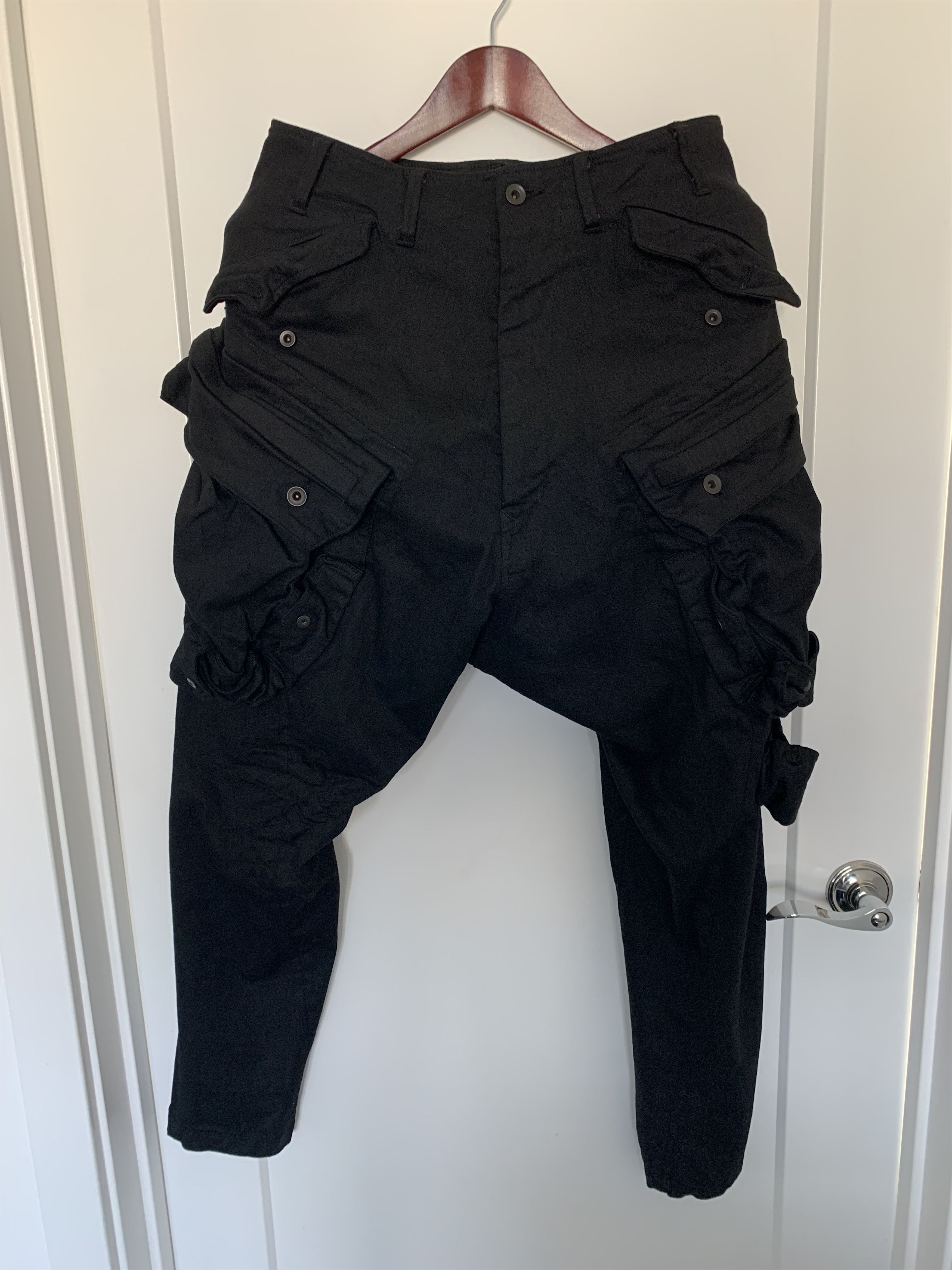 新品】【JULIUS】20-21 GAS MASK DENIM CARGO - パンツ