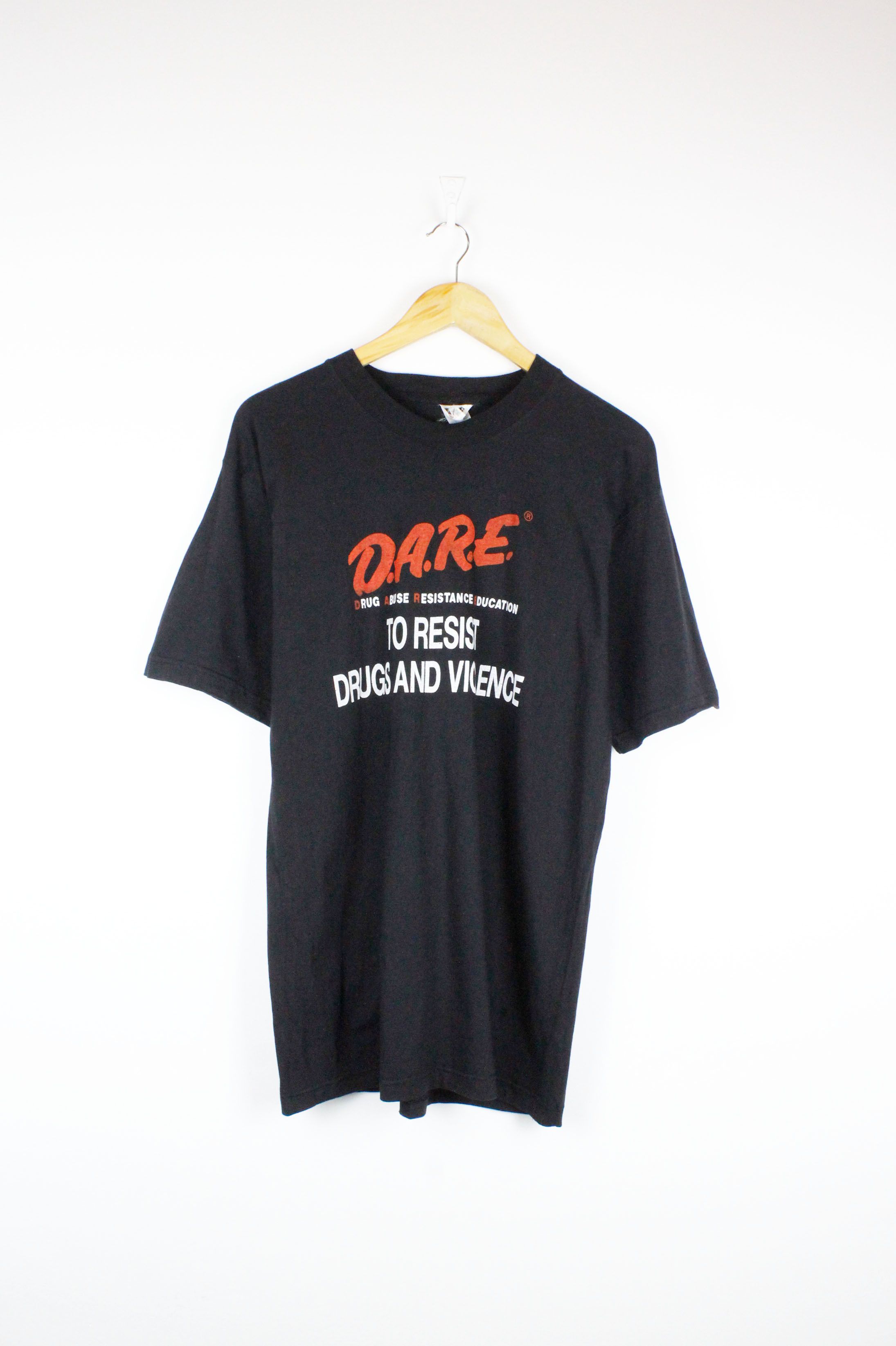 Vintage Vintage D.A.R.E. Drug Abuse Resistance Education Tshirt Grailed