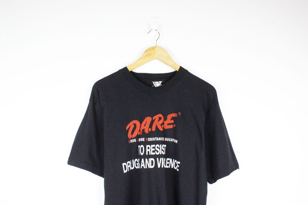 Vintage Vintage D.A.R.E. Drug Abuse Resistance Education Tshirt Grailed