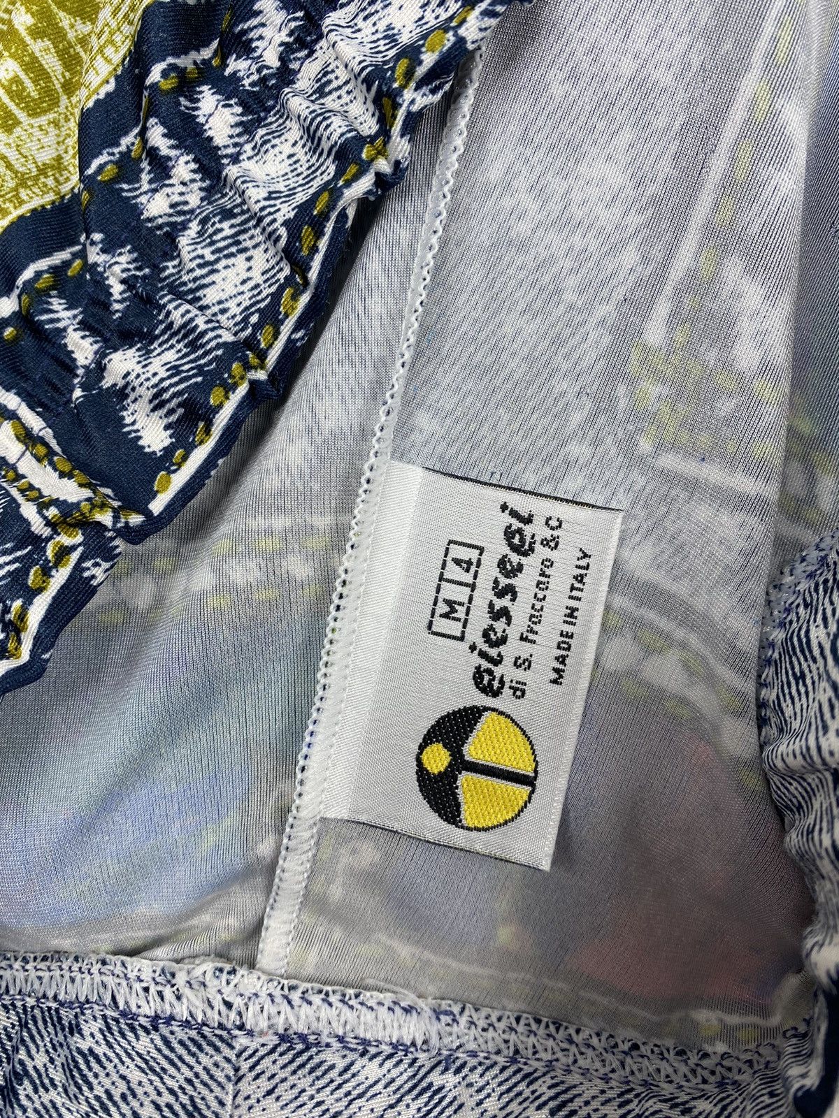 Vintage 90s Made In Italy Giessegi Velo Cycling Shorts Jeans Print Size US 32 / EU 48 - 5 Thumbnail