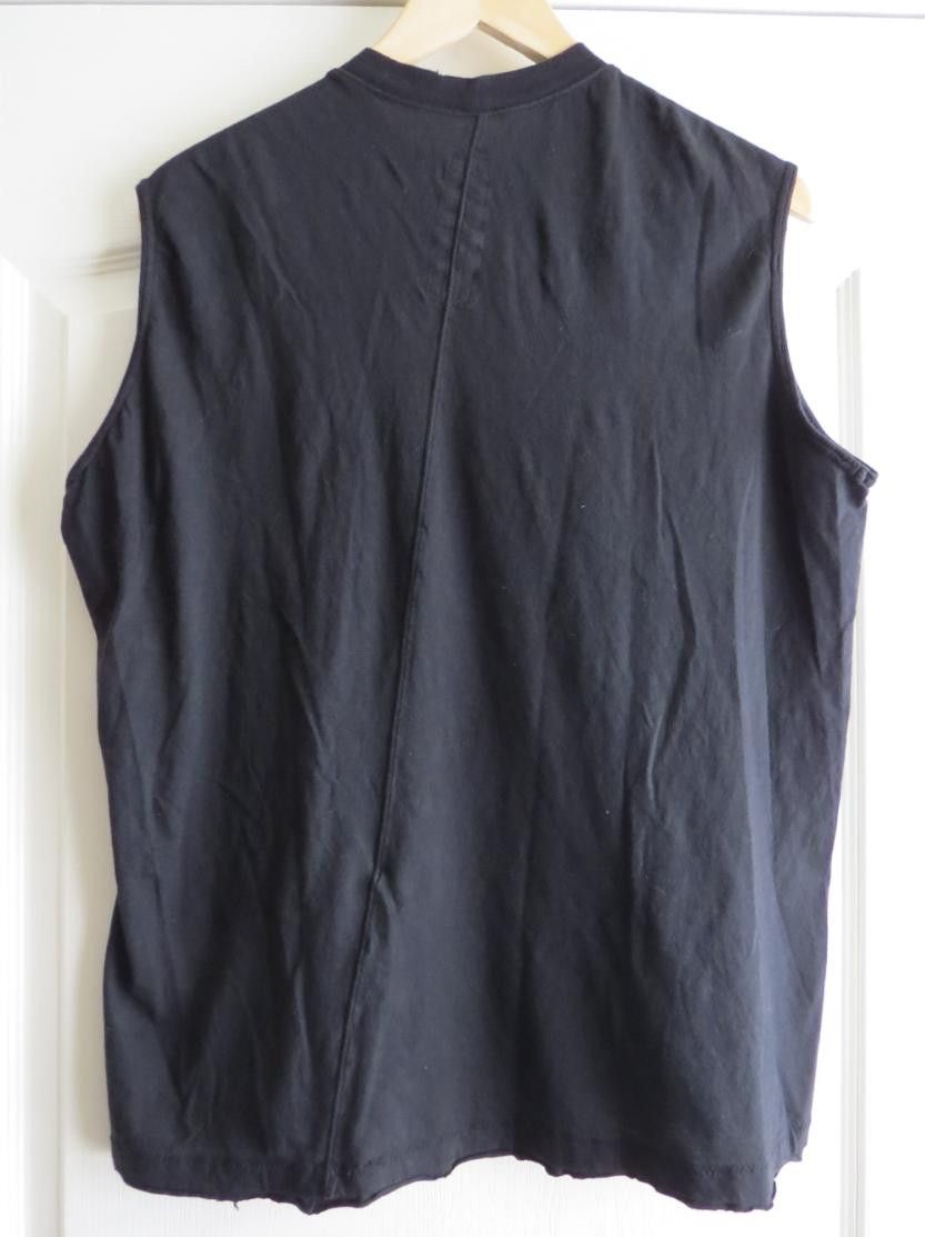 Rick Owens One Size Sleeveless Tshirt Tank Top | Grailed