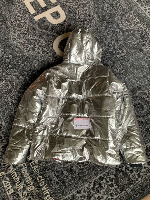 Champion silver hot sale puffer jacket