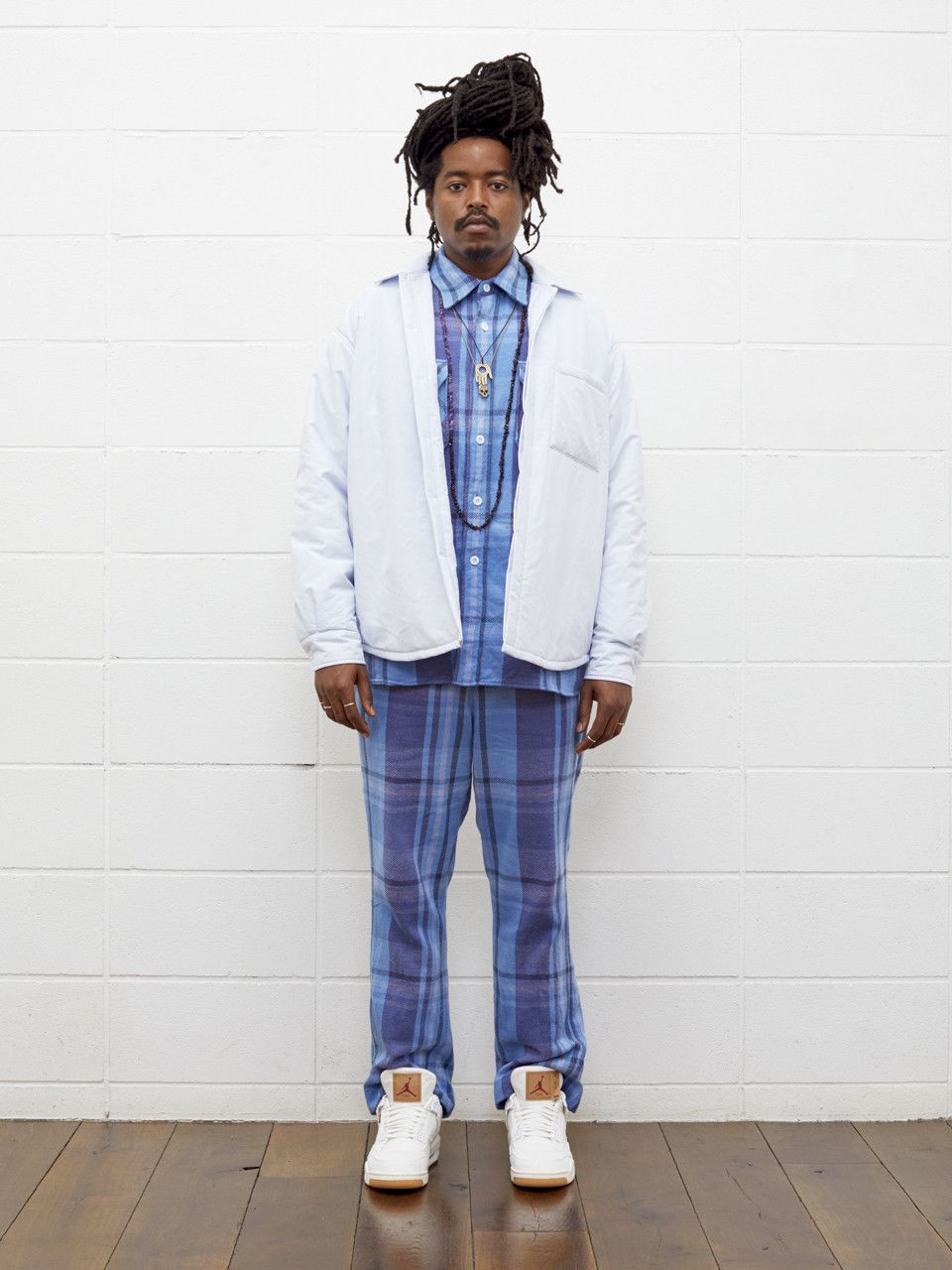 Unused US1694 Silk/Cotton Padded Shirt Jacket | Grailed