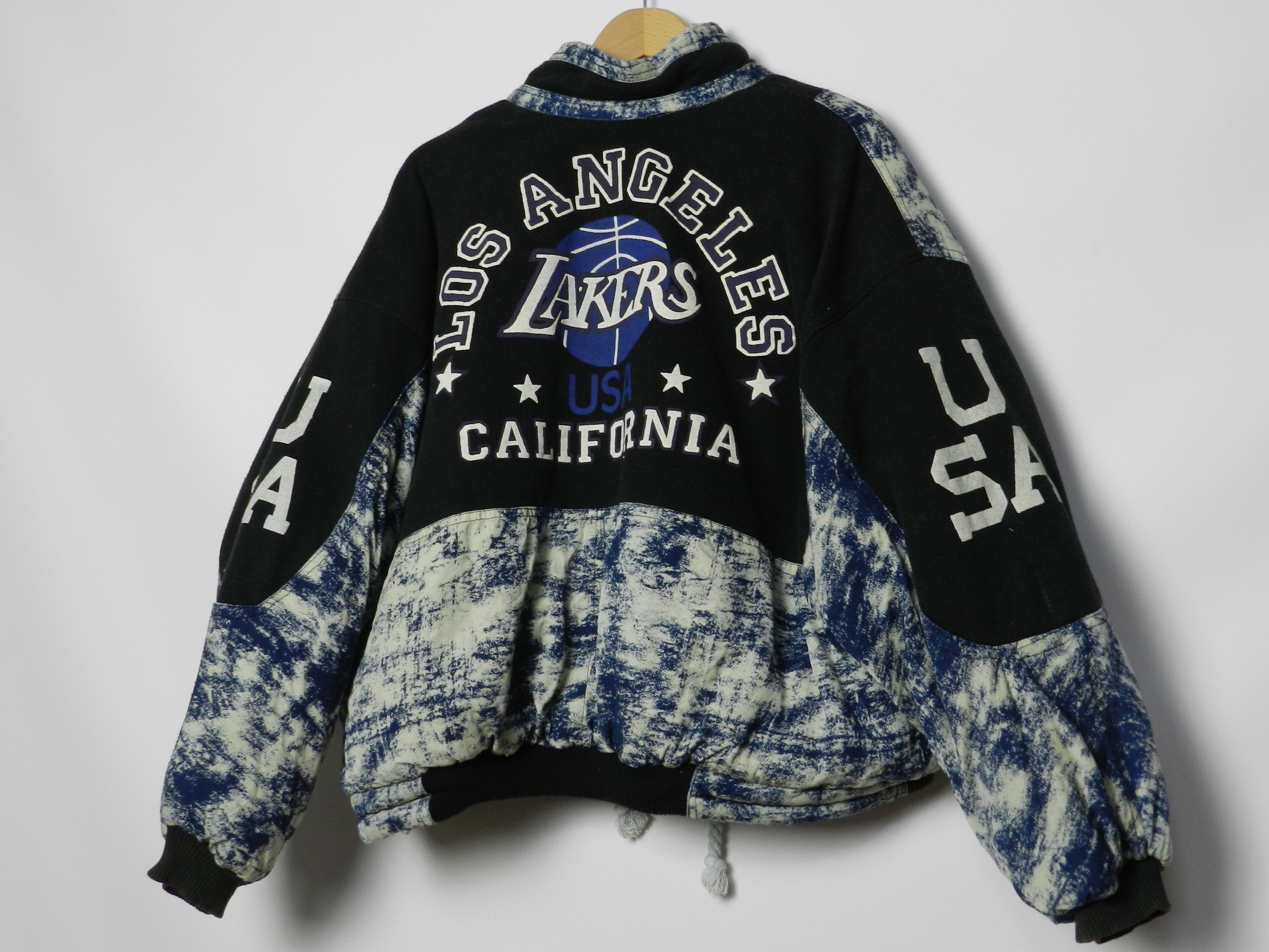 Los Angeles 80s Lakers NBA Bomber Jacket - GLJ