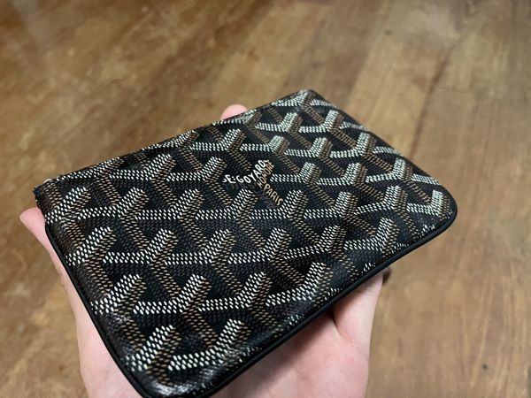 Maison Goyard – Maison Goyard Senat Pouch Mini Goyardine Black