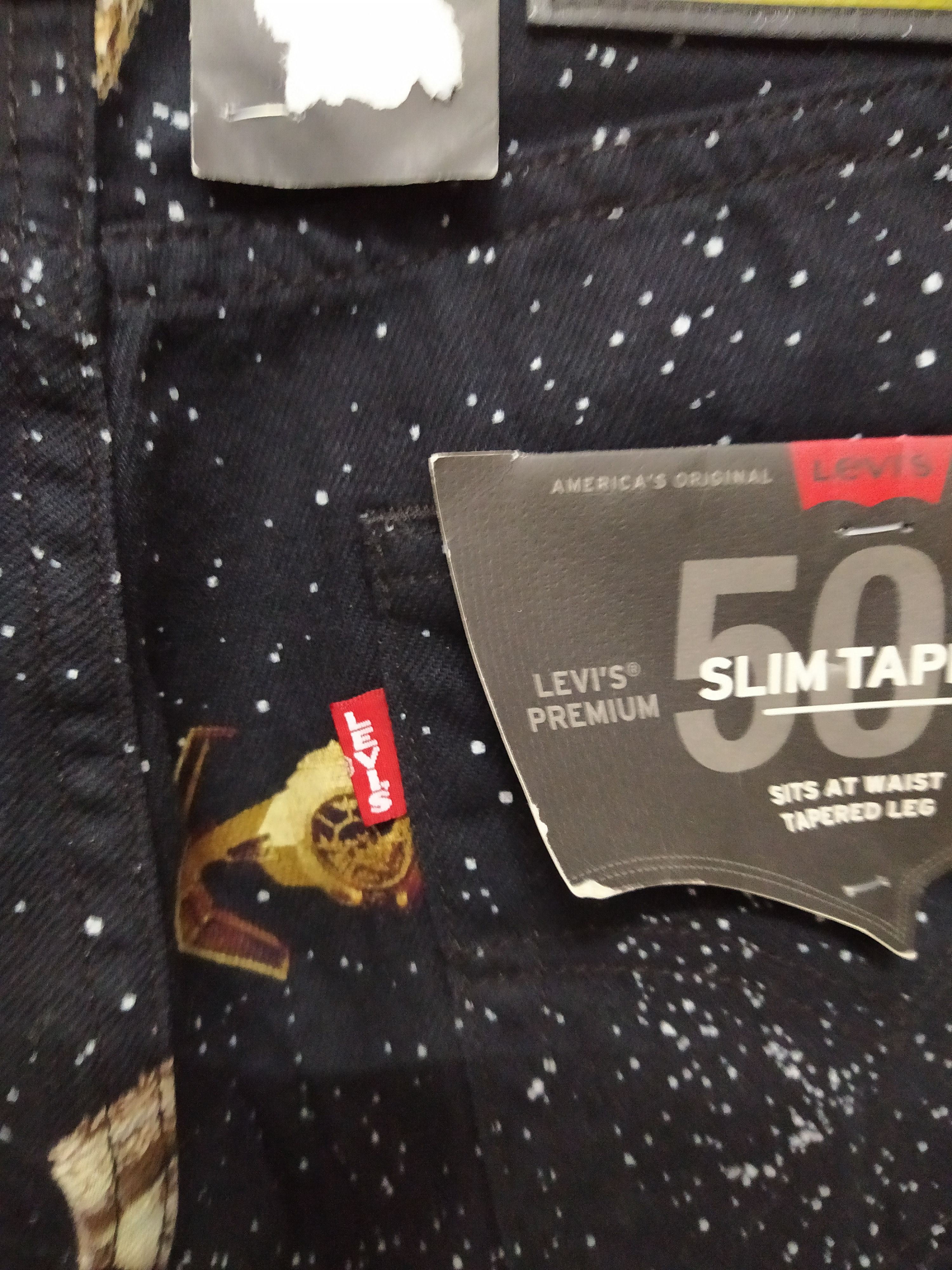 Levi's × Star Wars LEVIS 501 BIG E x STAR WARS DENIM (B786) Size US 29 - 5 Thumbnail