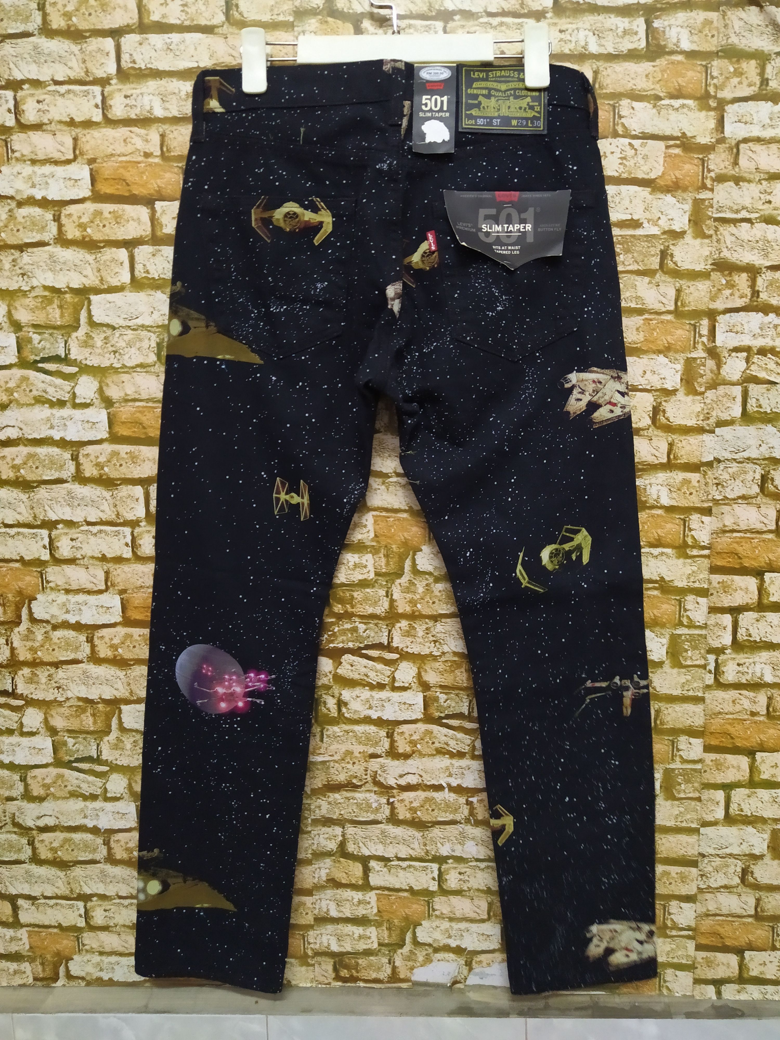 Levi's × Star Wars LEVIS 501 BIG E x STAR WARS DENIM (B786) Size US 29 - 4 Thumbnail