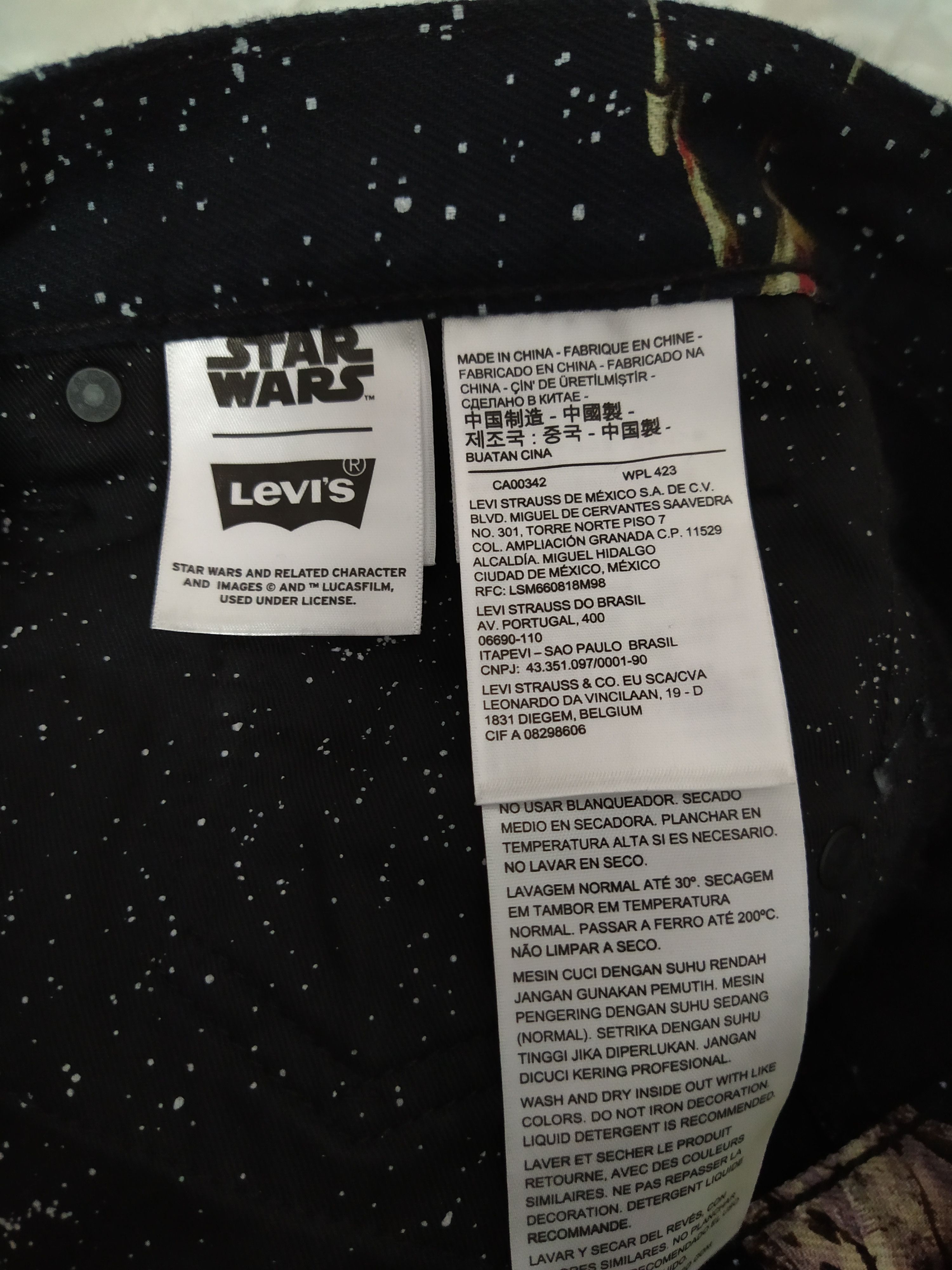 Levi's × Star Wars LEVIS 501 BIG E x STAR WARS DENIM (B786) Size US 29 - 9 Thumbnail