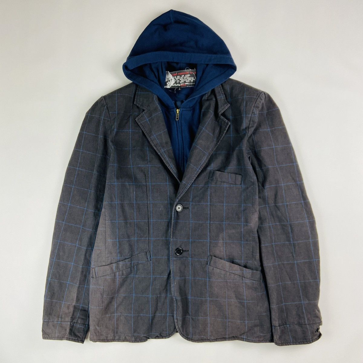 Insight SUNFADED DISTRESSED HOODIE+BLAZER INSIGHT FIFTYONE Size US L / EU 52-54 / 3 - 1 Thumbnail