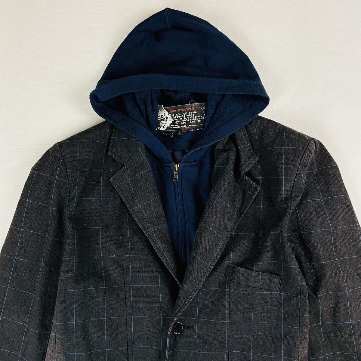 Insight SUNFADED DISTRESSED HOODIE+BLAZER INSIGHT FIFTYONE Size US L / EU 52-54 / 3 - 3 Thumbnail