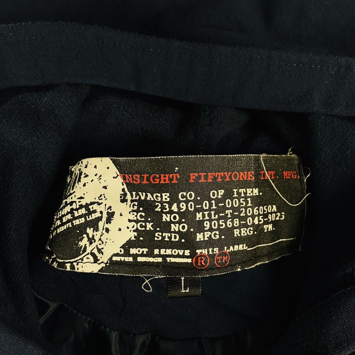 Insight SUNFADED DISTRESSED HOODIE+BLAZER INSIGHT FIFTYONE Size US L / EU 52-54 / 3 - 6 Thumbnail