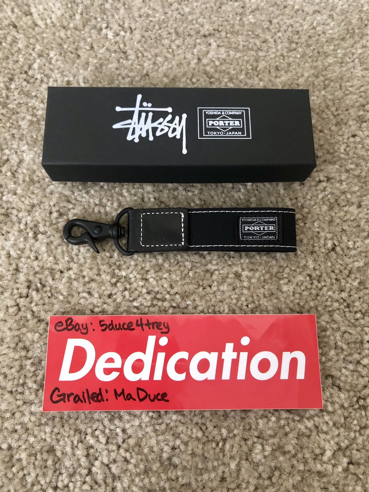 Porter × Streetwear × Stussy Stussy x Porter Key Hook | Grailed