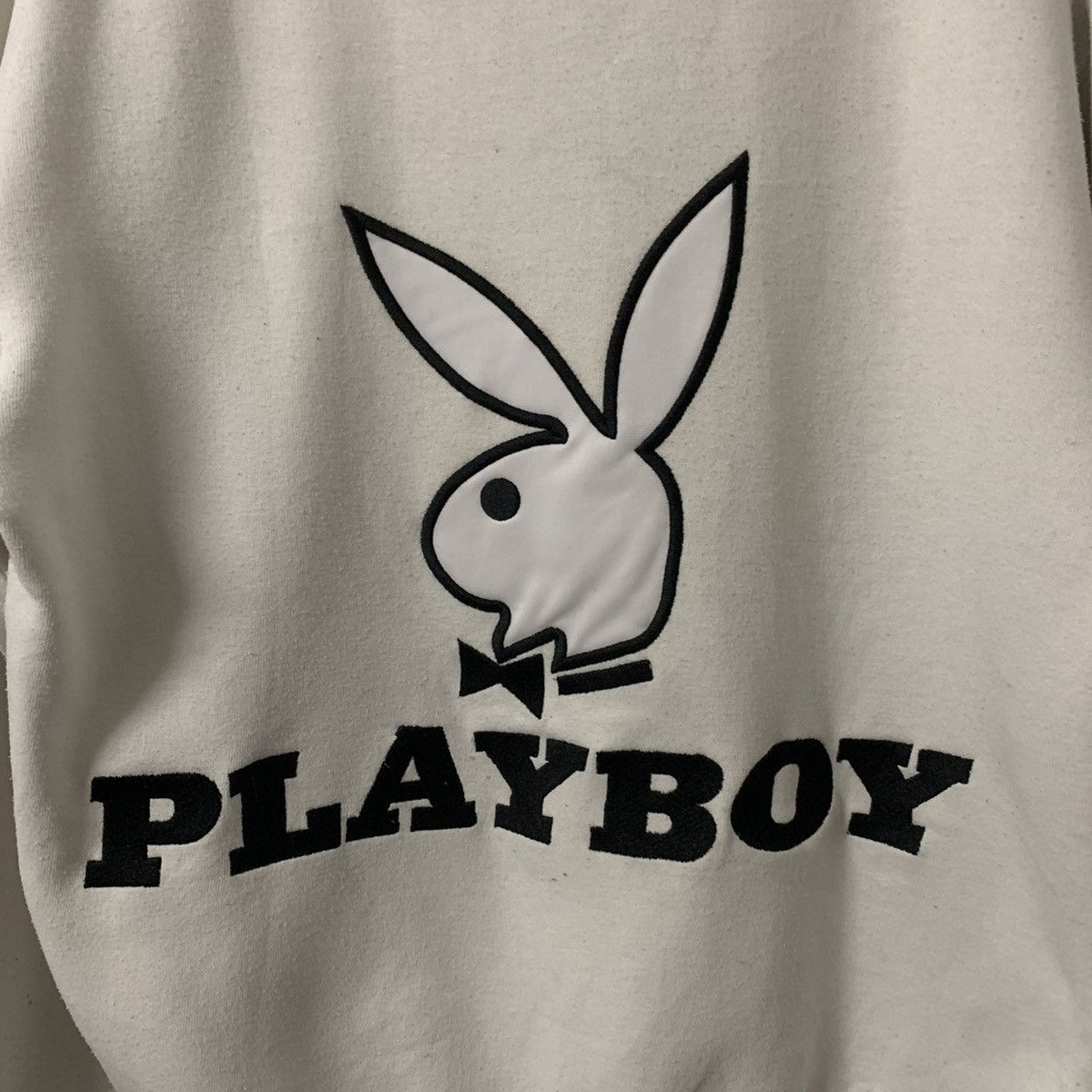 Playboy Playboy Brand Big Logo Back Crewneck Sweater Medium Size Size US M / EU 48-50 / 2 - 5 Thumbnail