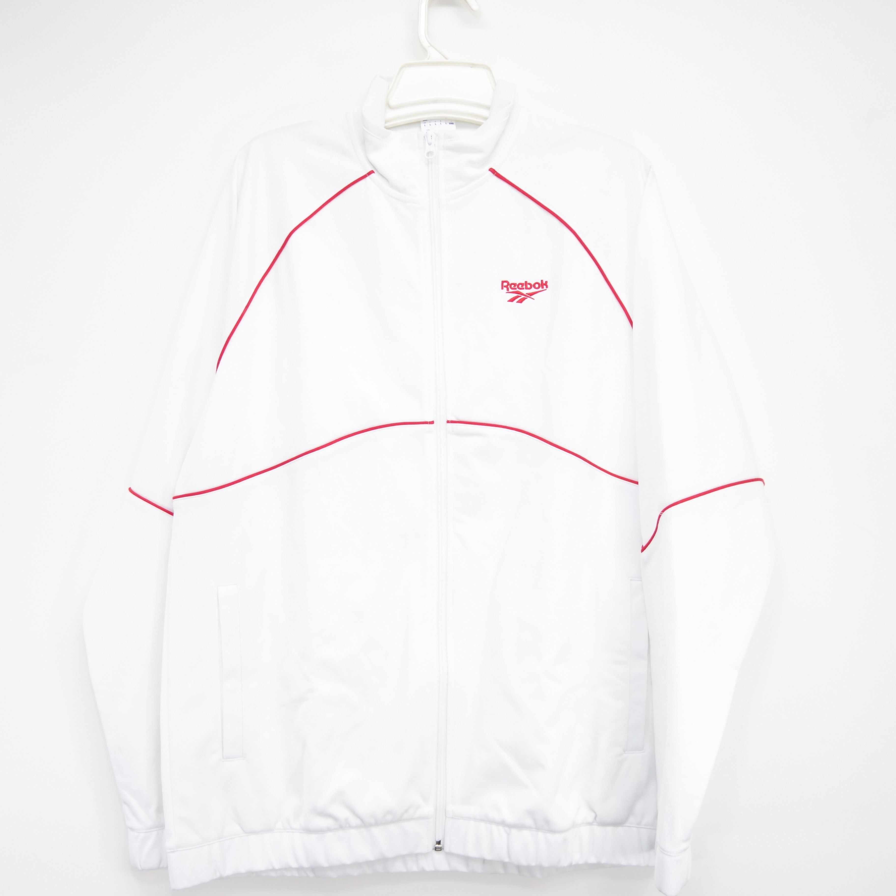 ジャケット・アウター Reebok IVERSON I3 Fooded Nylon Jacket XL Reebok Mens Iverson I3 Track Jacket, Black, X-Small at