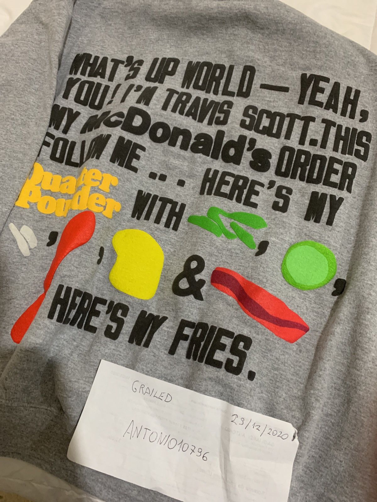Cpfm 4 cj script crewneck hotsell