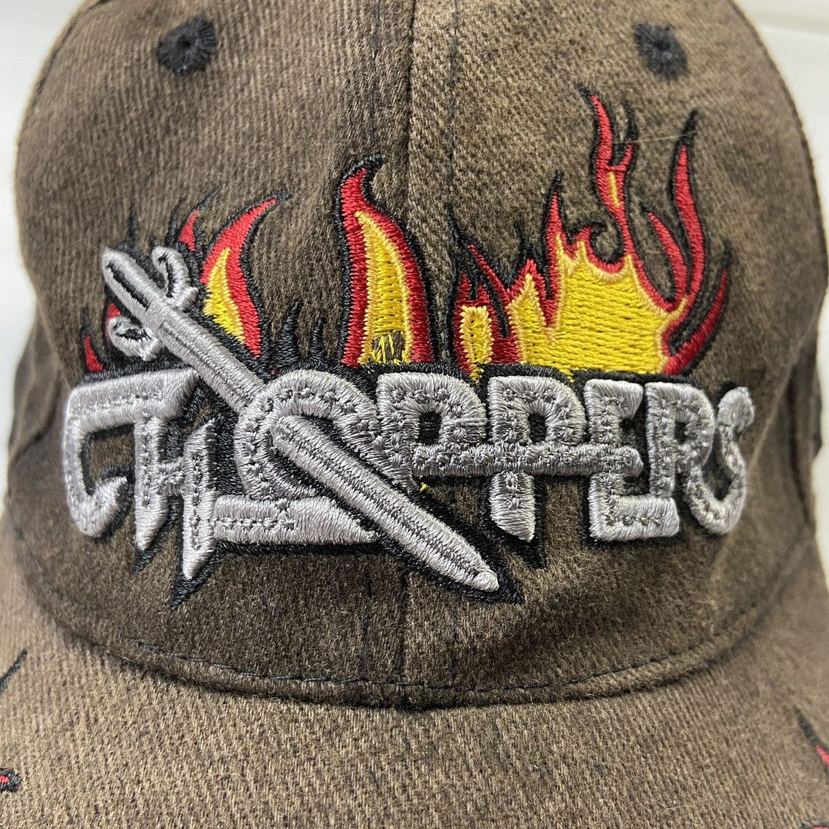 Vintage SUNFADED 1990s CHOPPA CAP Size ONE SIZE - 5 Thumbnail