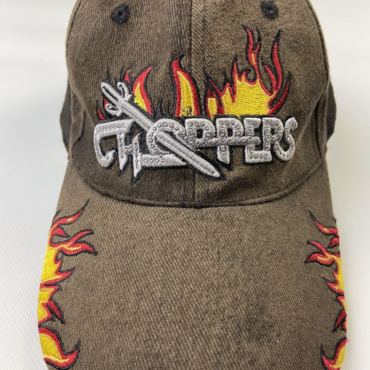 Vintage SUNFADED 1990s CHOPPA CAP Size ONE SIZE - 2 Thumbnail