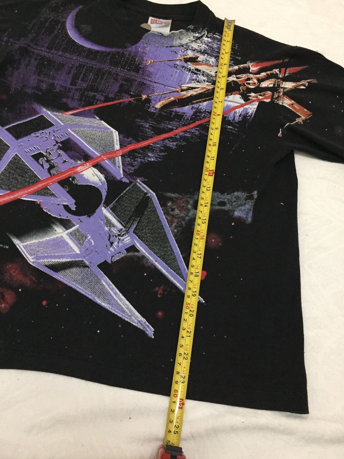 Star Wars × Vintage Vintage All Over Print Star Wars Lucasfilm 1996 T-shirt Size US S / EU 44-46 / 1 - 3 Thumbnail