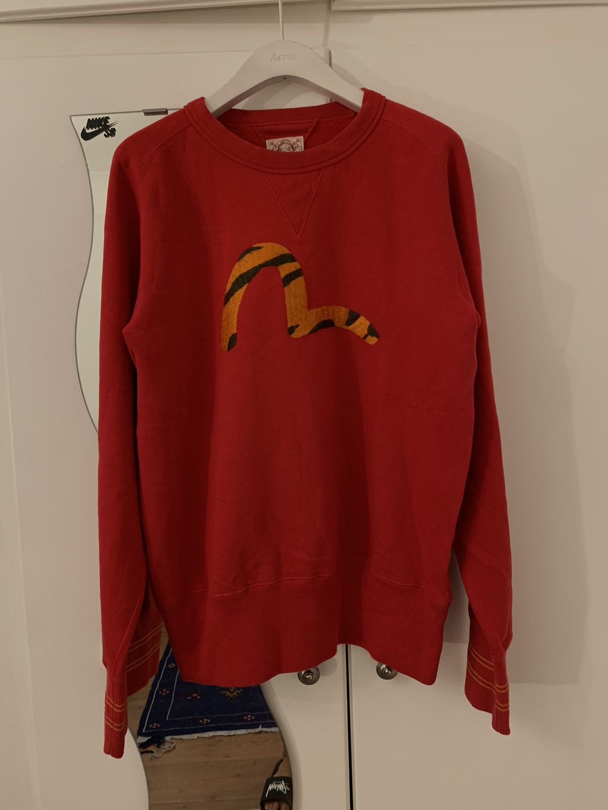 Evisu Evisu tiger-print logo jumper Size US L / EU 52-54 / 3 - 1 Thumbnail