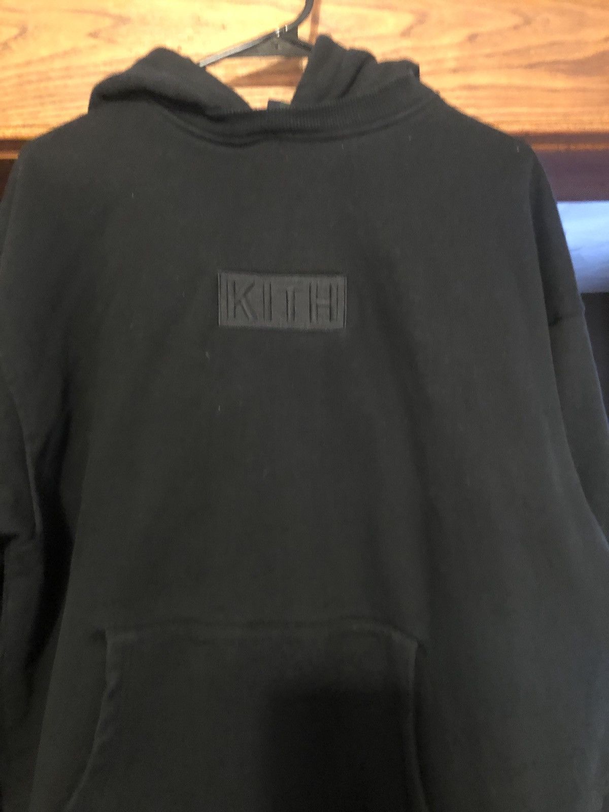 Kith Kith Classic Logo Williams II Hoodie Black | Grailed