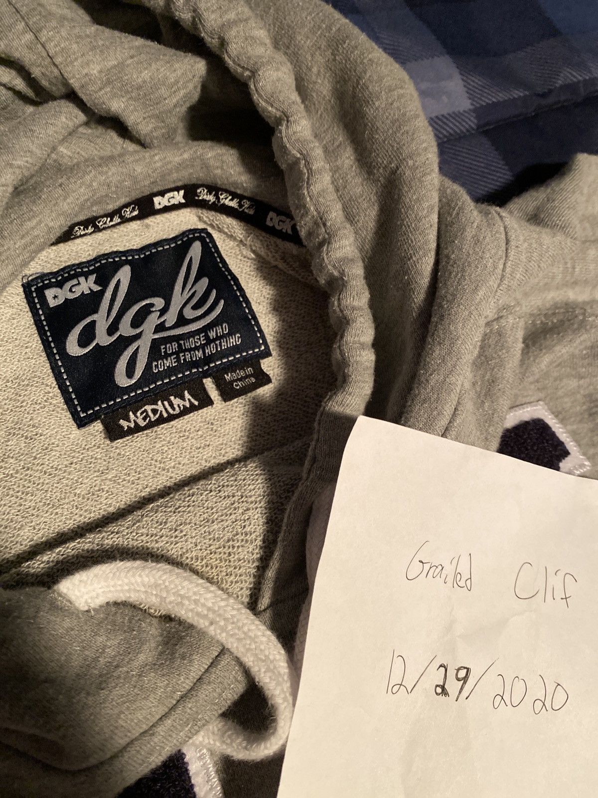 Dgk DGK Hoodie for those who come from nothing Size US M / EU 48-50 / 2 - 6 Thumbnail