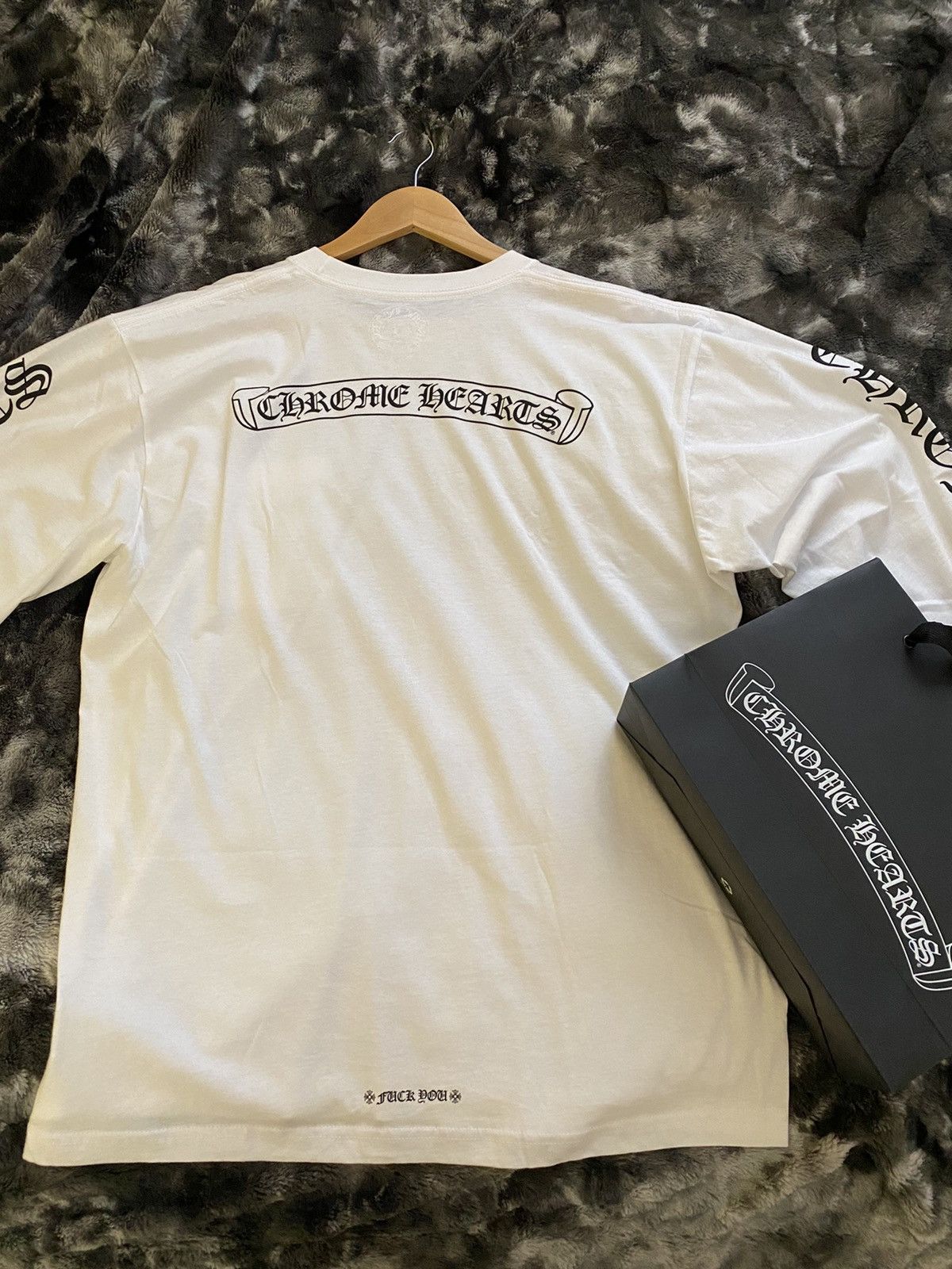 Chrome Hearts Chrome Hearts Script Logo L/S Size US XL / EU 56 / 4 - 2 Thumbnail