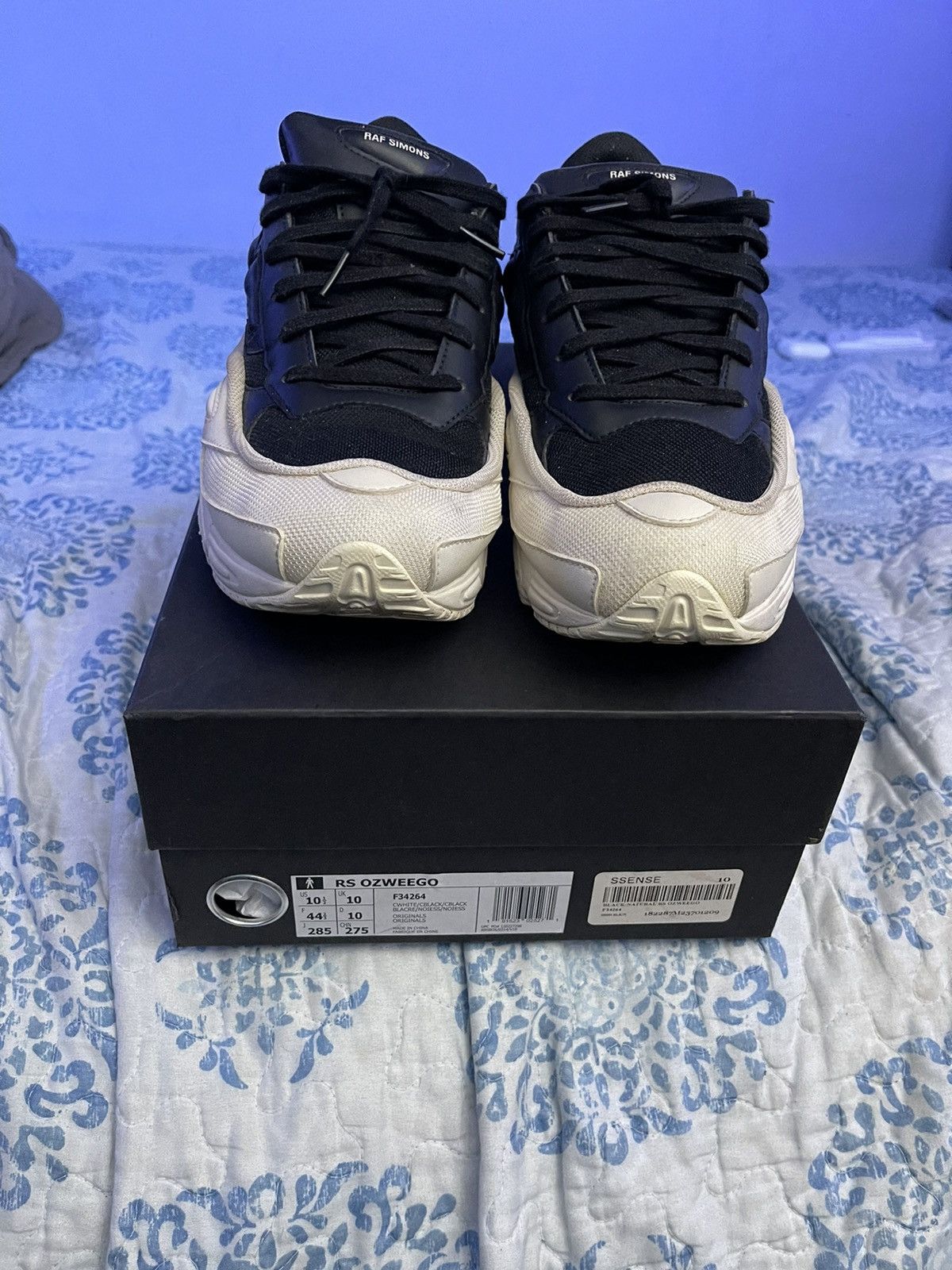 raf simons ozweego cream