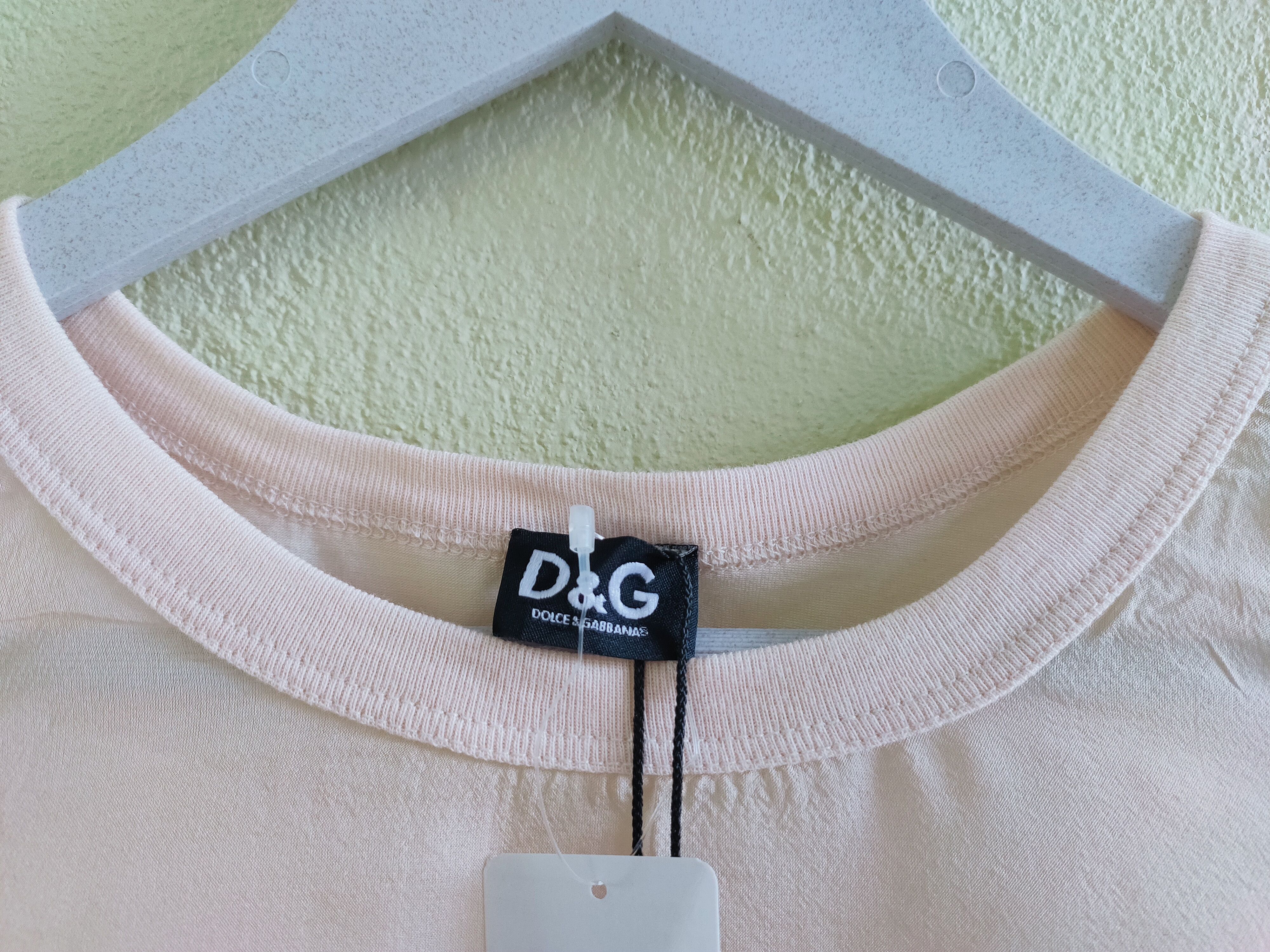 Dolce & Gabbana DOLCE & GABBANA silk spell out logo tee Size L / US 10 / IT 46 - 3 Thumbnail