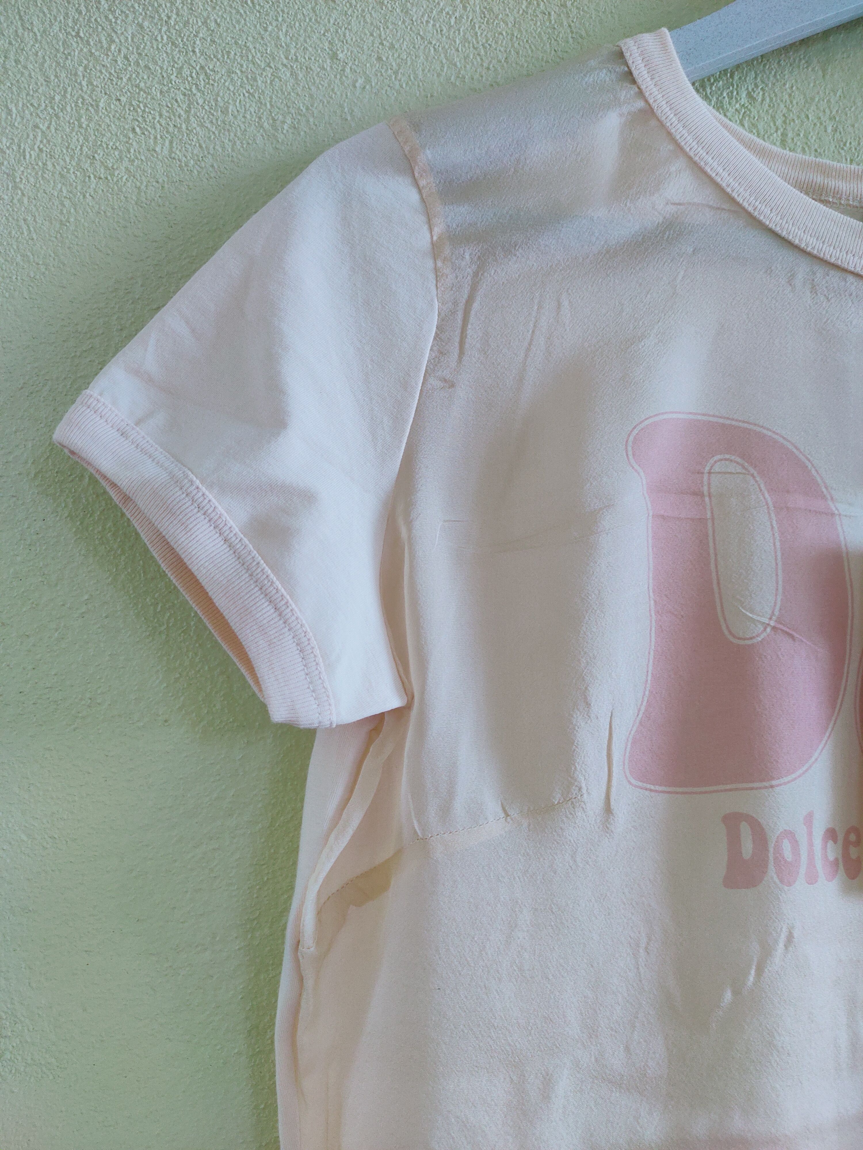 Dolce & Gabbana DOLCE & GABBANA silk spell out logo tee Size L / US 10 / IT 46 - 5 Thumbnail