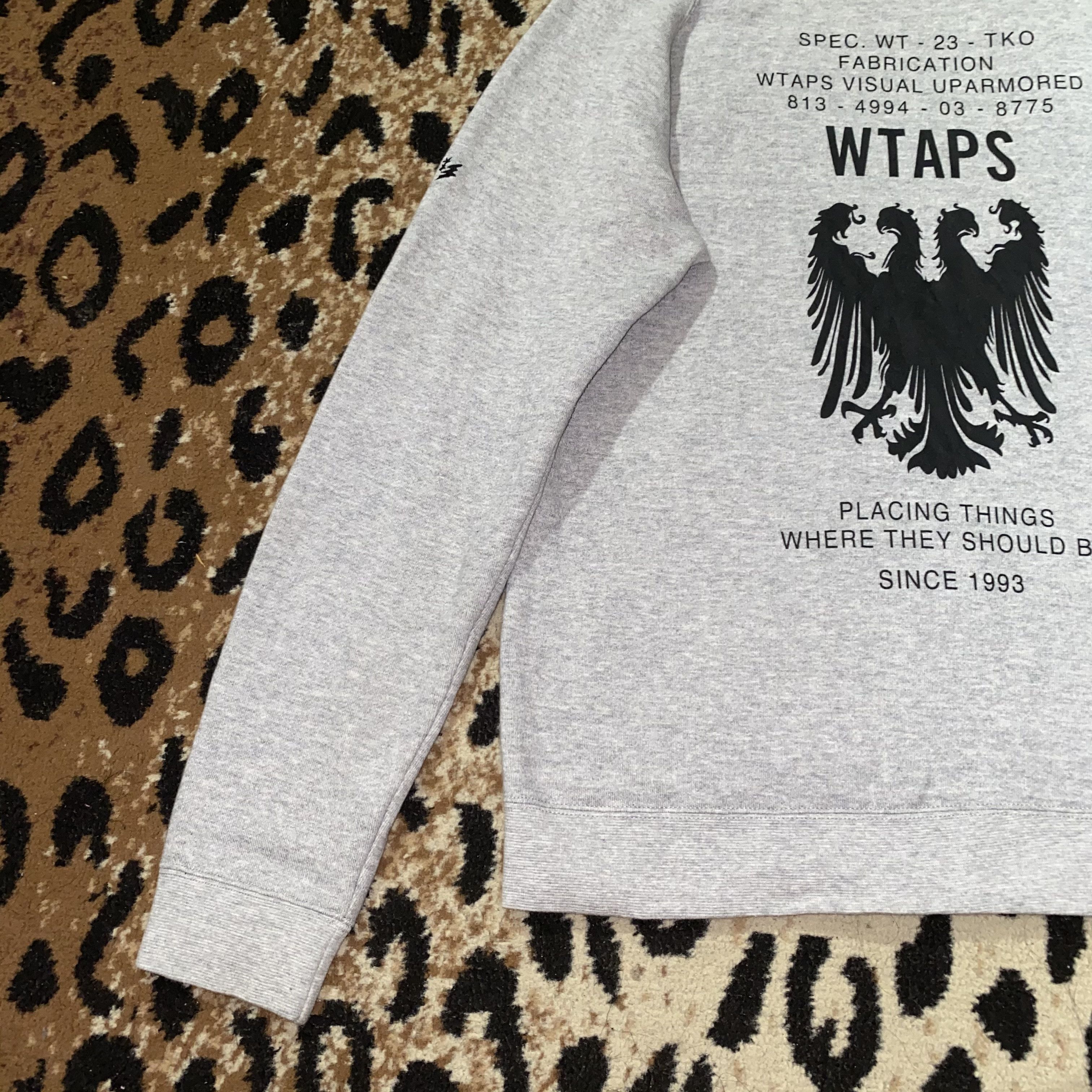 Wtaps WTAPS x Bull Ink ZipHoodie Size US S / EU 44-46 / 1 - 3 Thumbnail