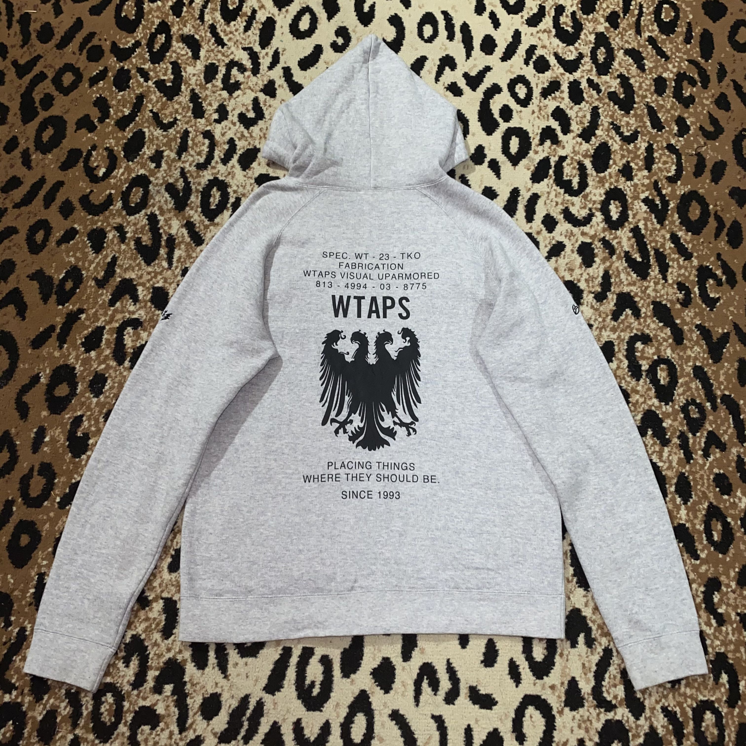 Wtaps WTAPS x Bull Ink ZipHoodie Size US S / EU 44-46 / 1 - 1 Thumbnail