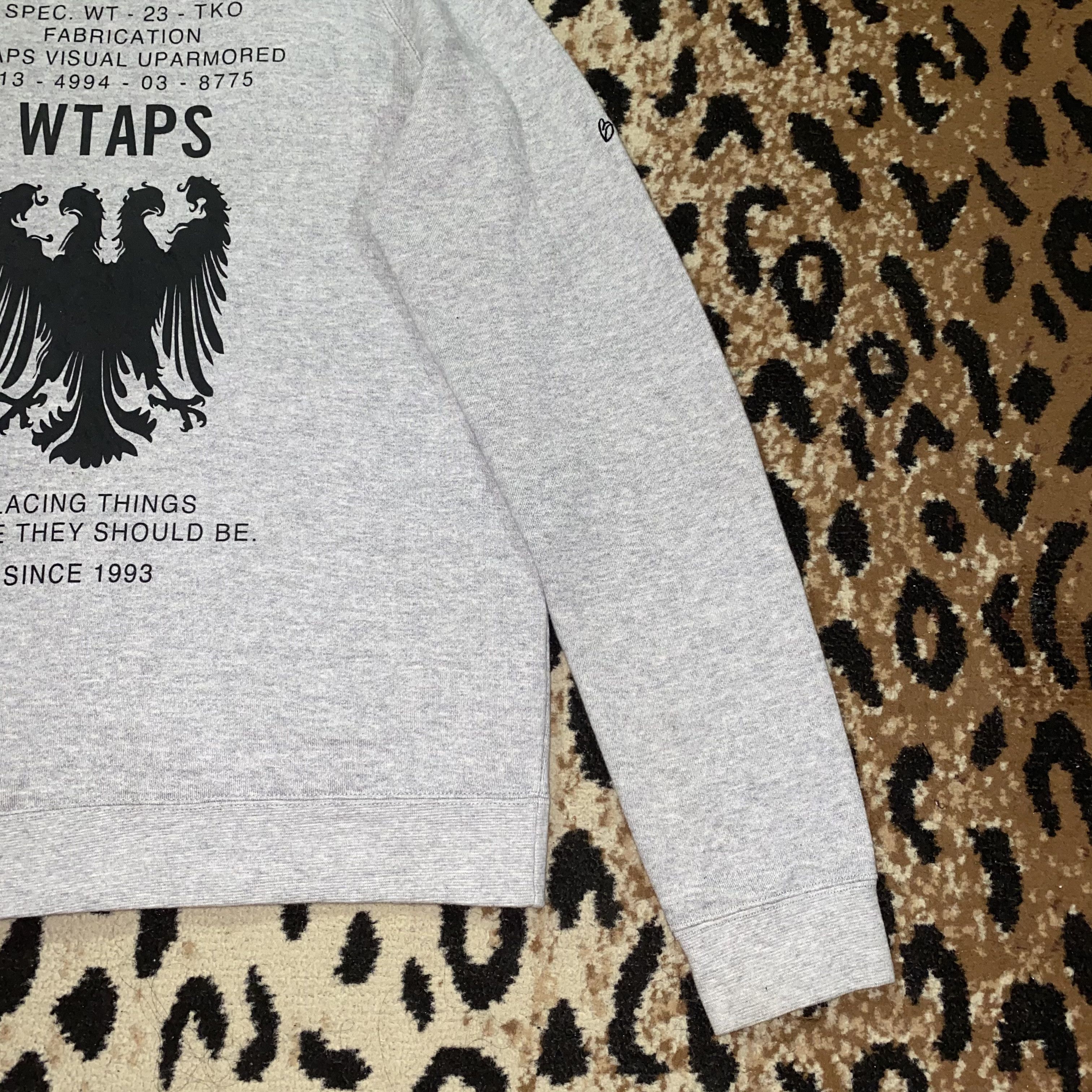 Wtaps WTAPS x Bull Ink ZipHoodie Size US S / EU 44-46 / 1 - 4 Thumbnail