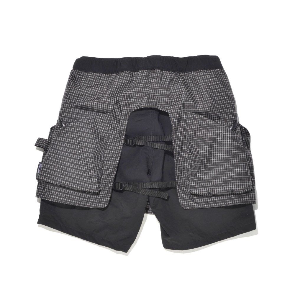 COMFY OUTDOOR GARMENT KILTIC BONDAGE 黒 S Japanese Brand Comfy Outdoor Garment Kiltic Shorts Spectra