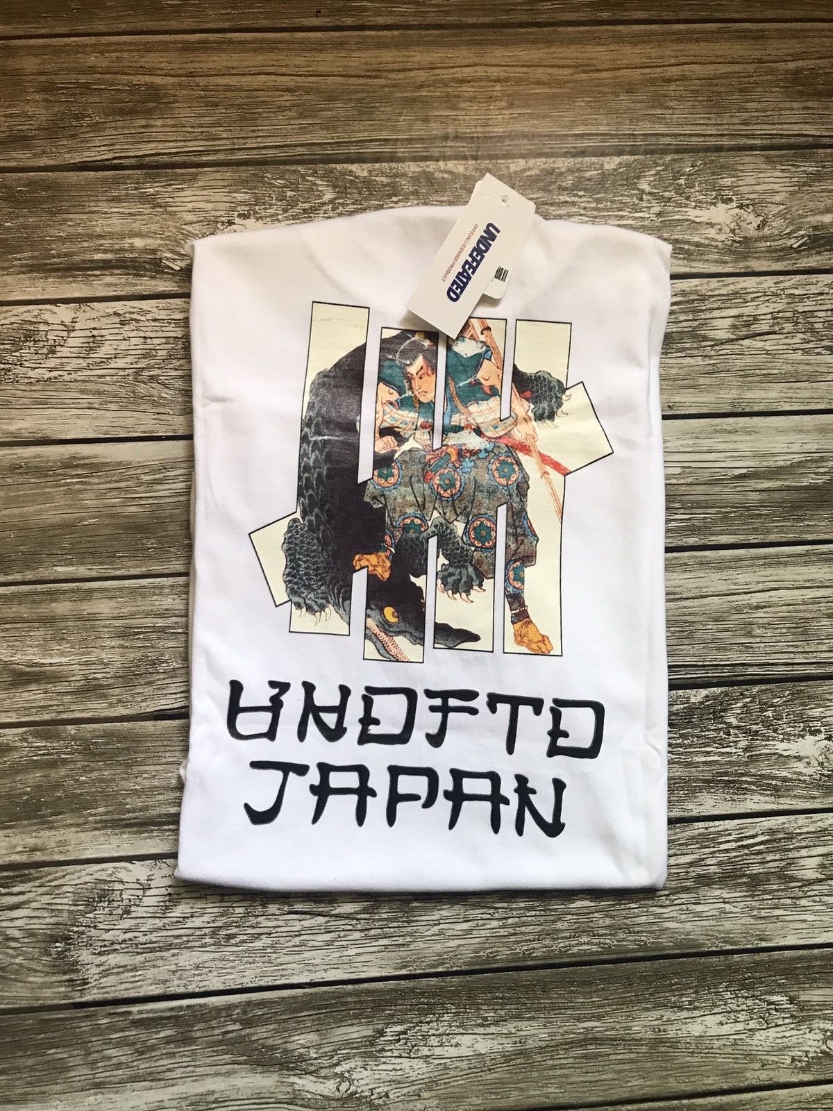 Undefeated Undefeated Japan ukiyoe sumo tee shirt | Grailed