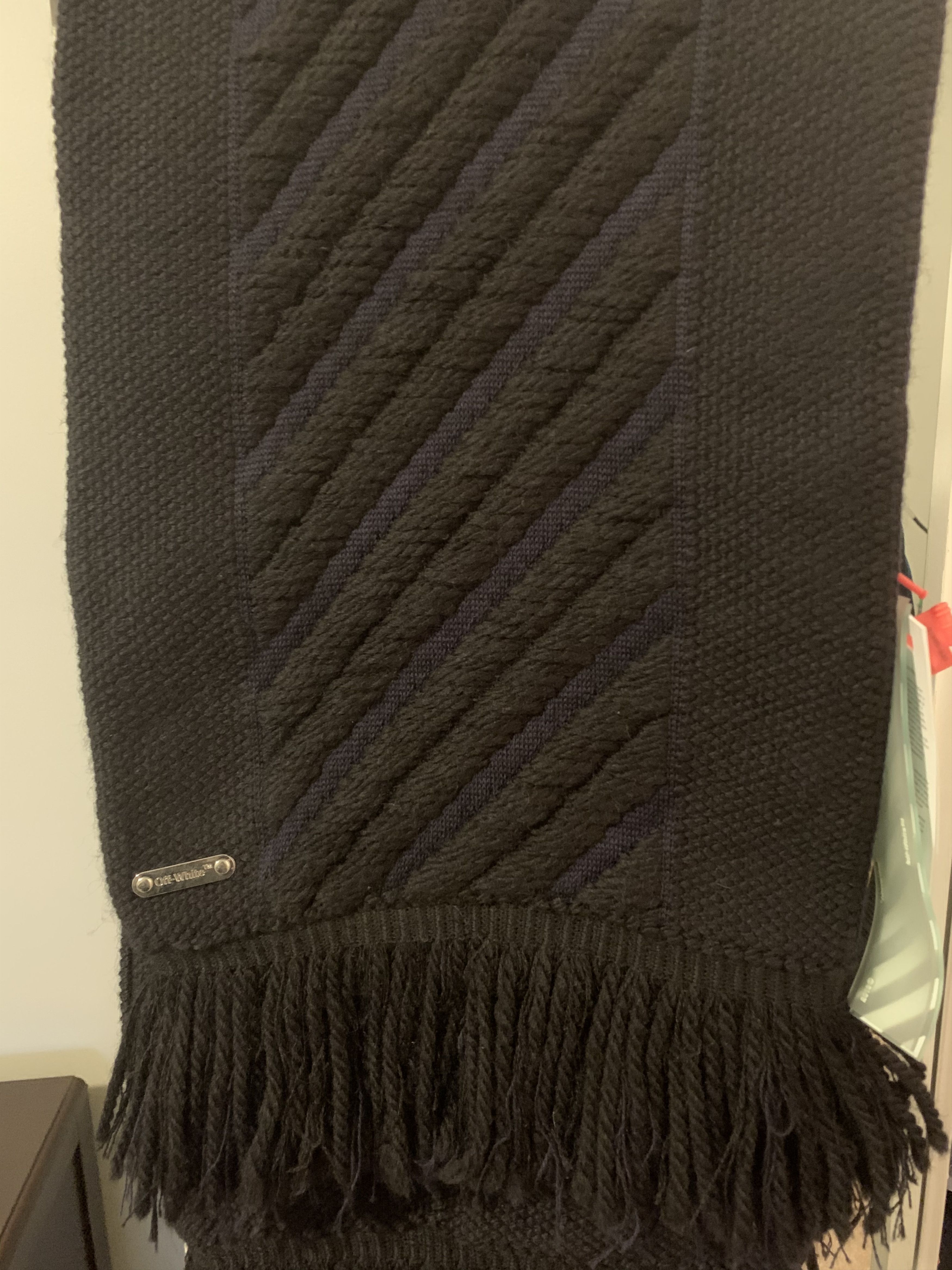 Off-White Off White Chunky Scarf Size ONE SIZE - 3 Thumbnail