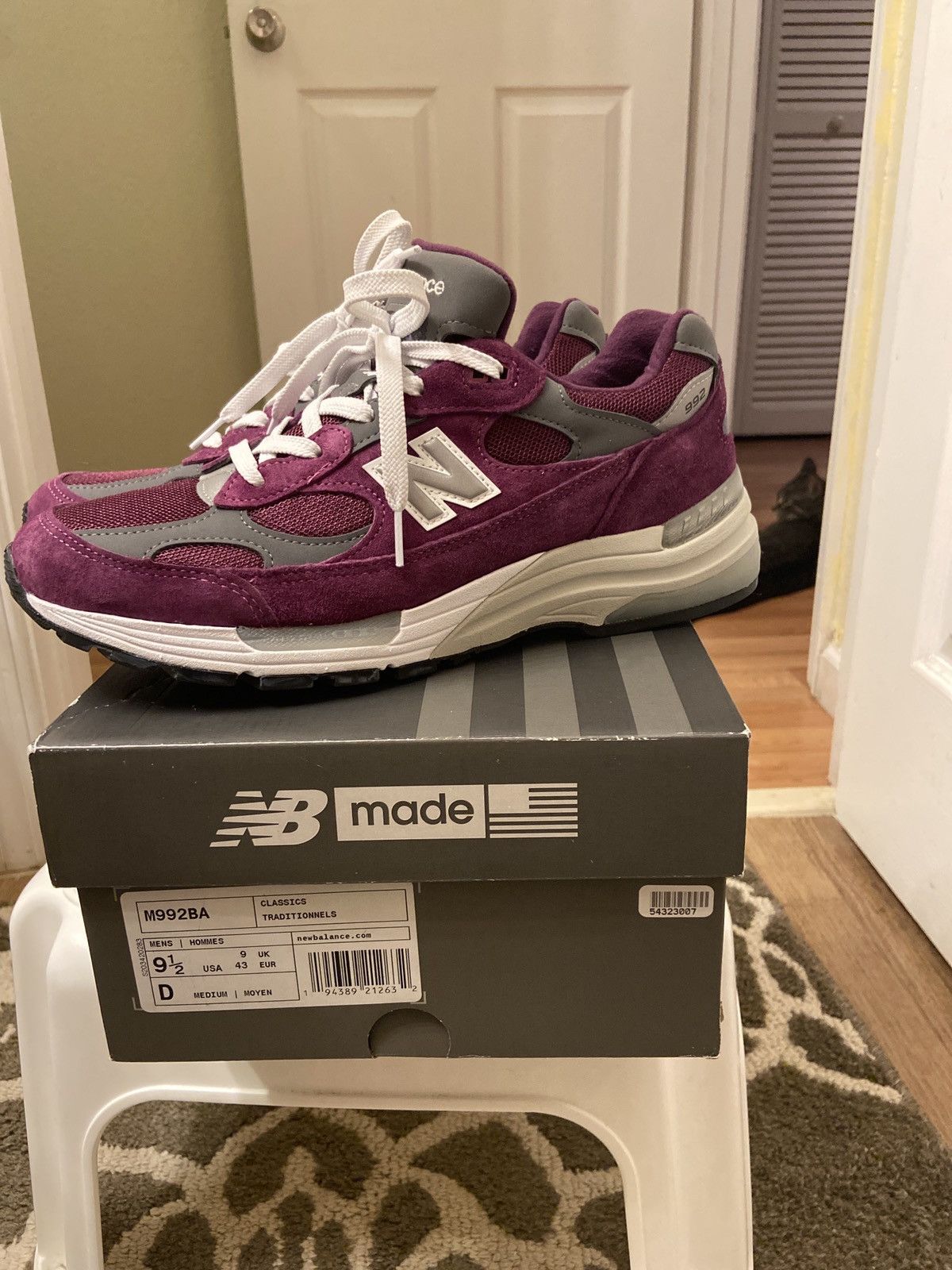 New Balance New Balance 992 Maroon Grailed