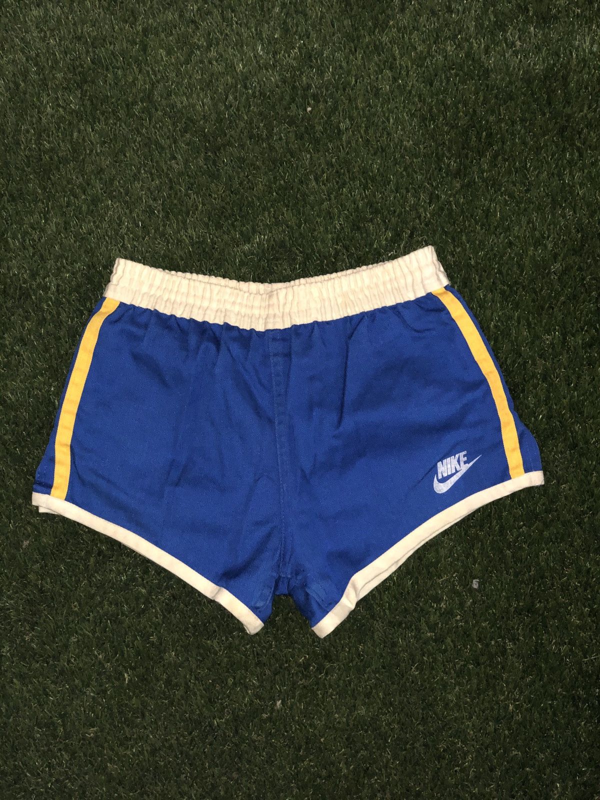 Vintage Nike Plaid Check Summer Shorts (M)