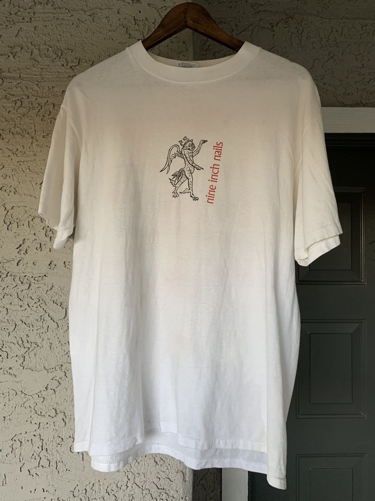 Band Tees × Vintage Vintage Nine Inch Nails 1990s Devil Shirt 