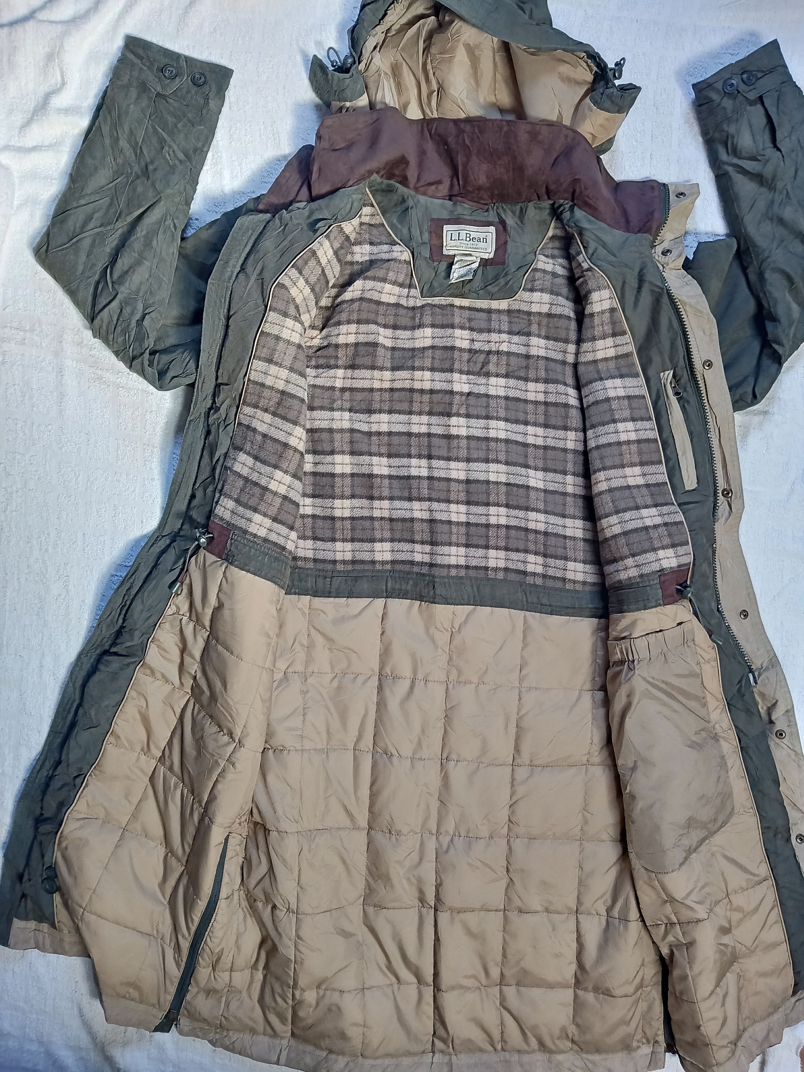 L.L. Bean Green Army Military L.L BEAN Utility Parka Size US M / EU 48-50 / 2 - 5 Thumbnail
