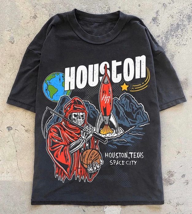 Warren Lotas Houston Rockets Exploration T-Shirt
