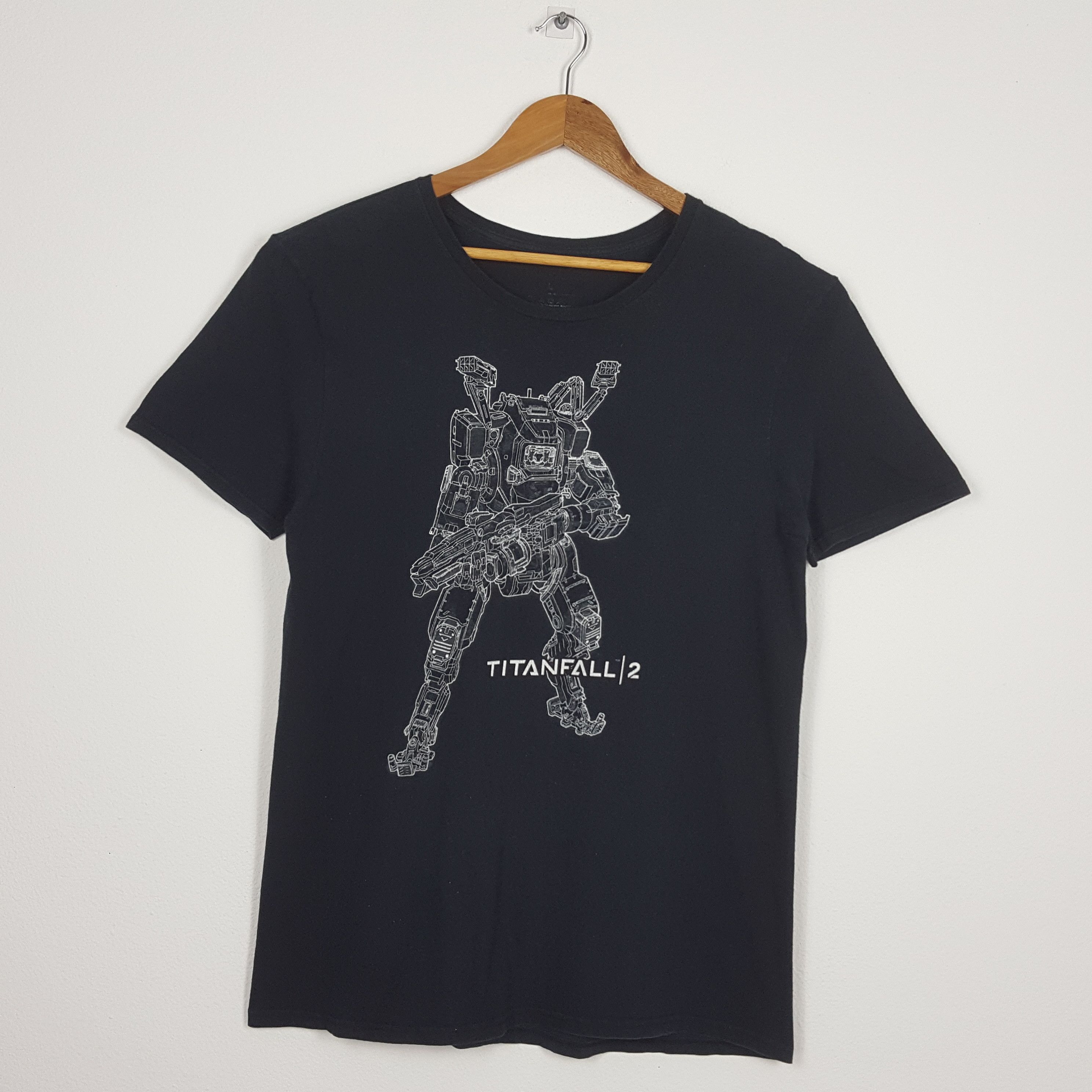 Playstation × Vintage Vintage TitanFall 2 Xbox PlayStation Game T-Shirt Size US L / EU 52-54 / 3 - 1 Thumbnail