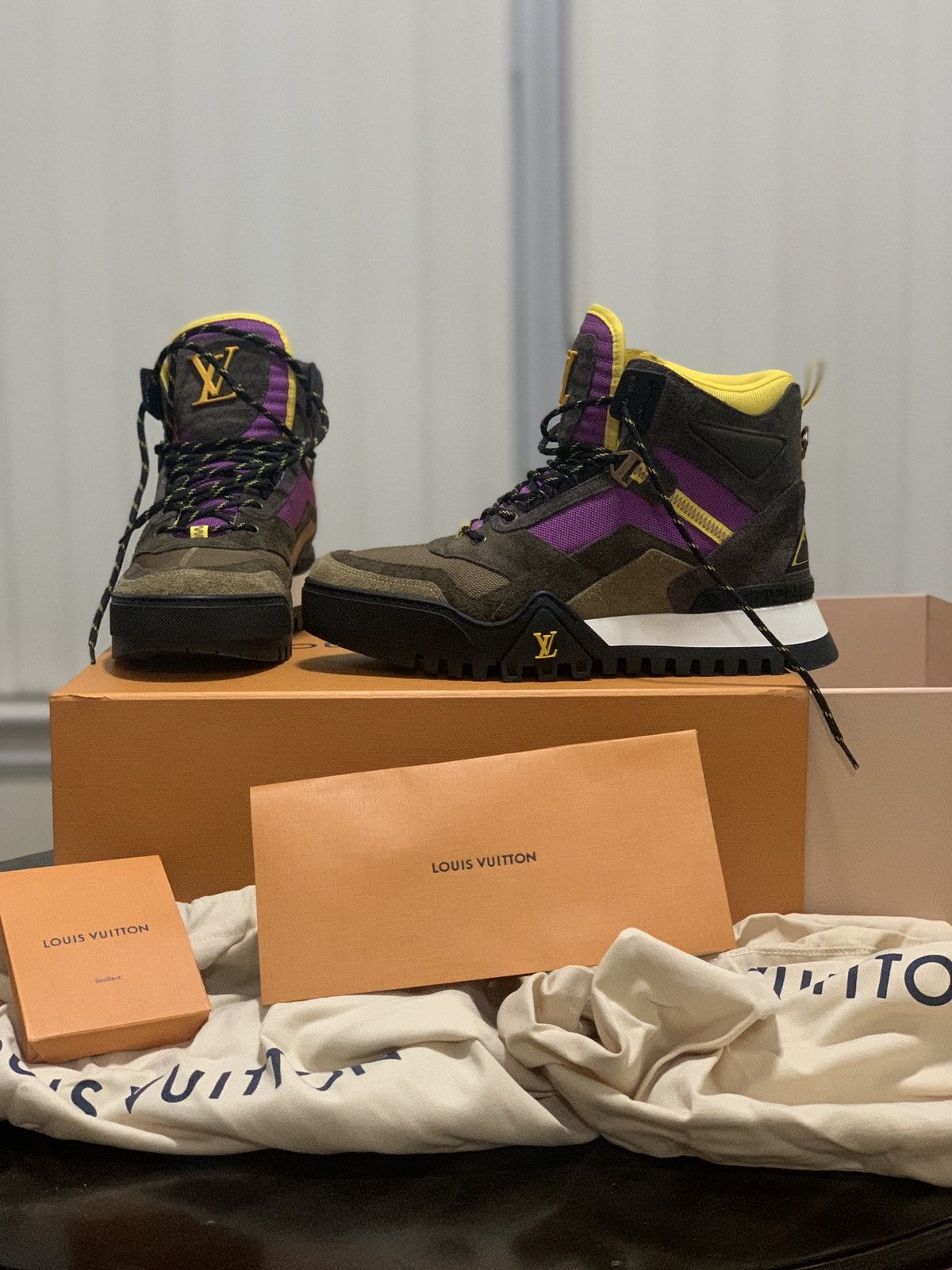 Louis Vuitton LV HIKING ANKLE BOOT Grailed