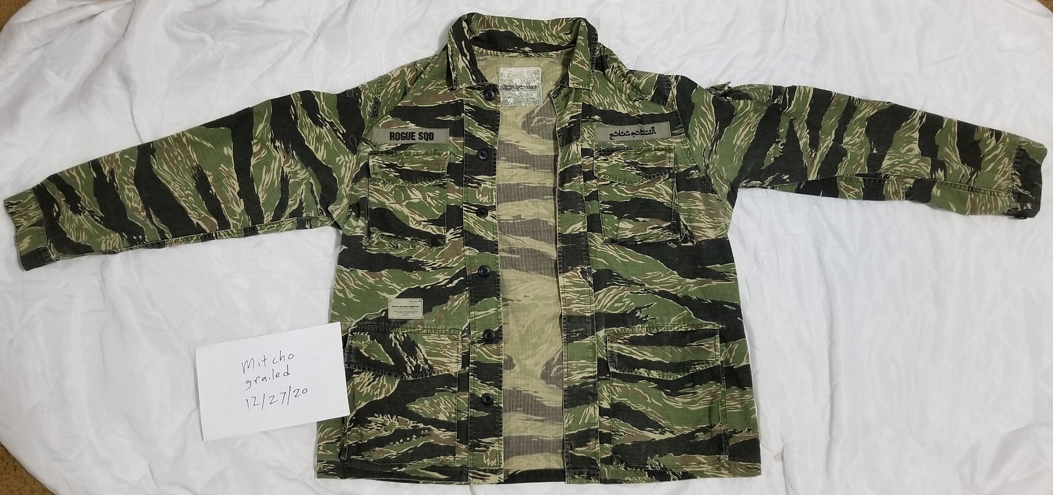 00's wtaps Tigerstripe Camo Jacket XL